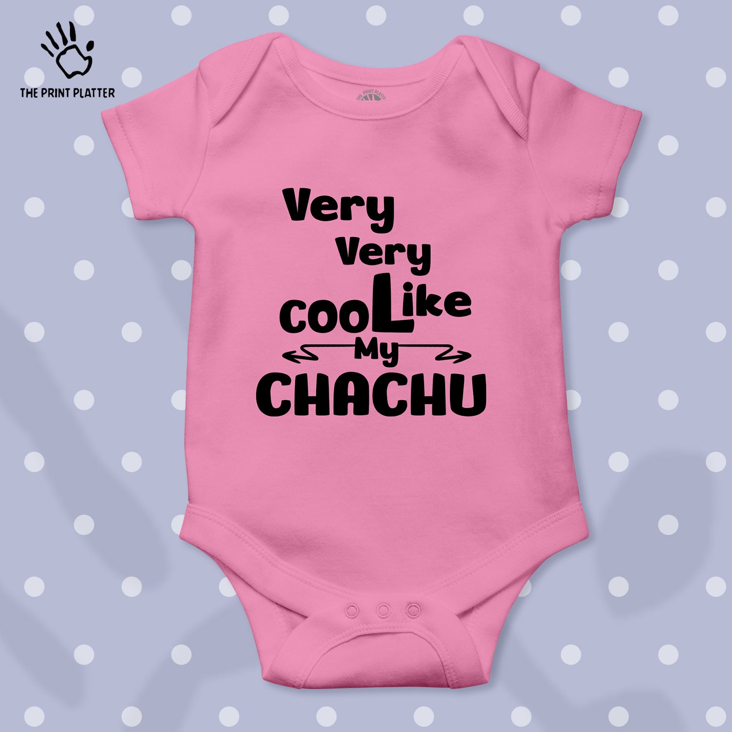 Very Very Cool Like My Chachu Unisex Half Sleeve Romper