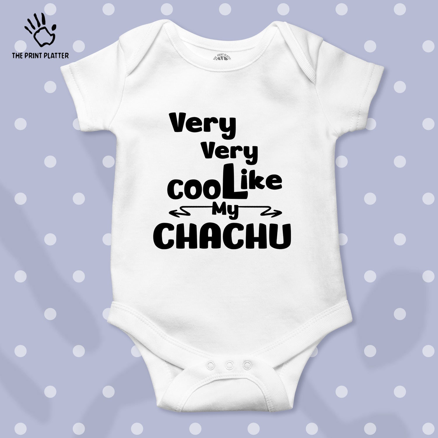 Very Very Cool Like My Chachu Unisex Half Sleeve Romper