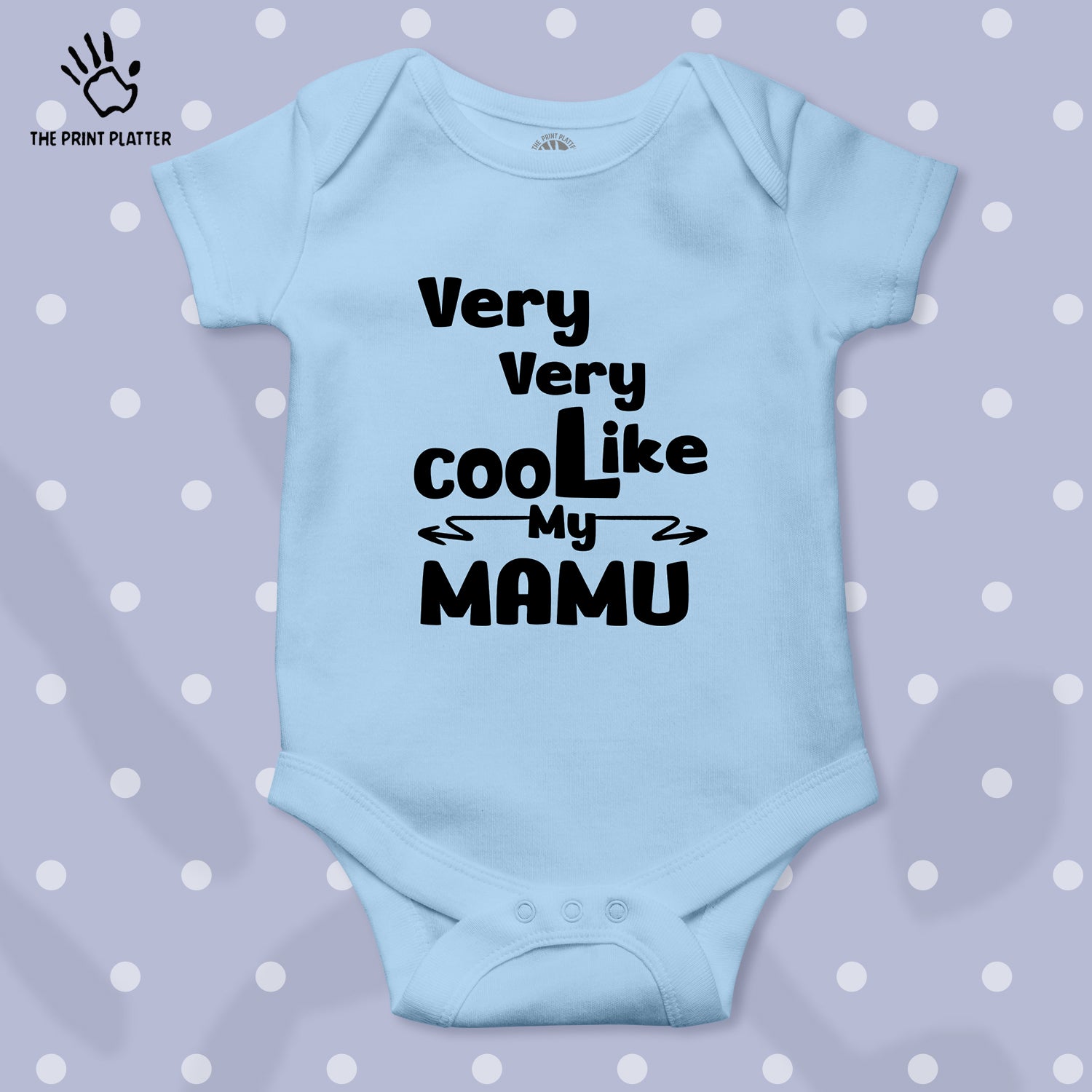 Very Very Cool Like My Mamu Unisex Half Sleeve Romper