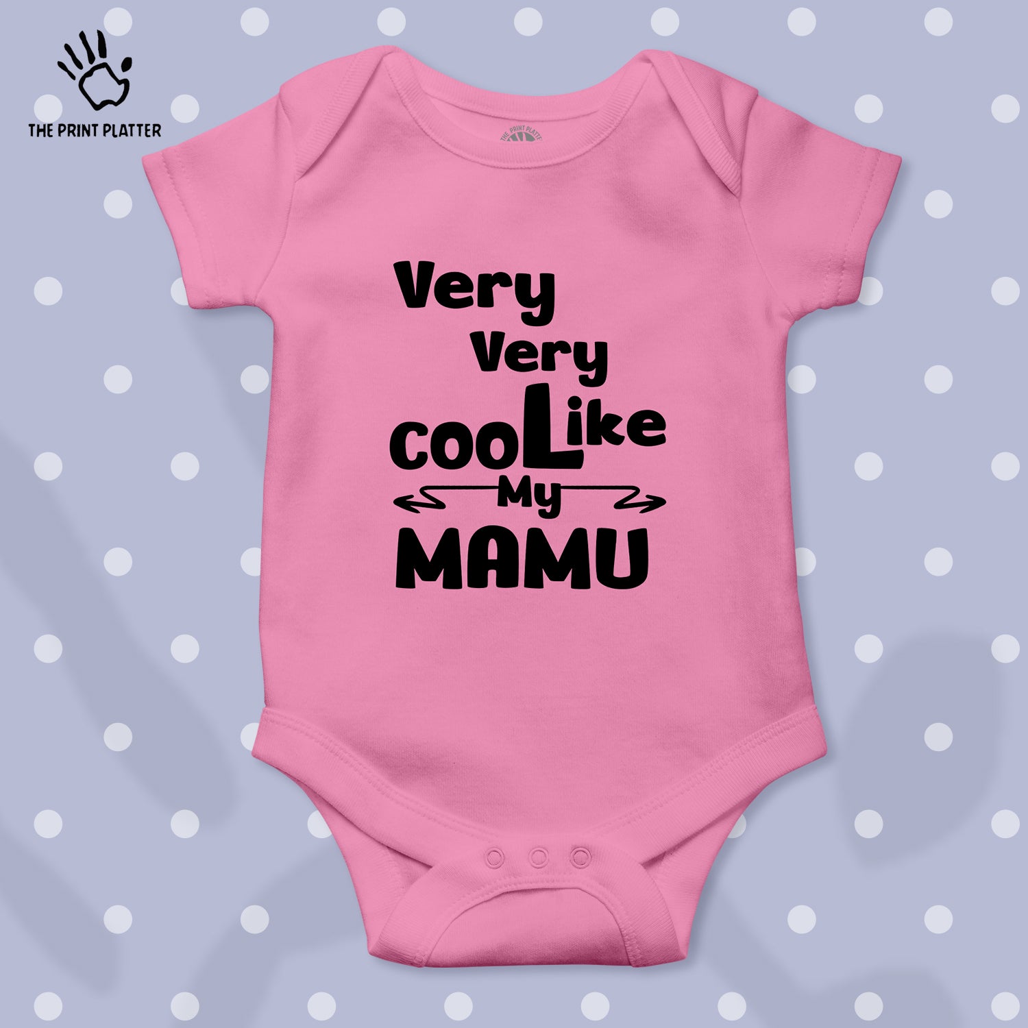 Very Very Cool Like My Mamu Unisex Half Sleeve Romper