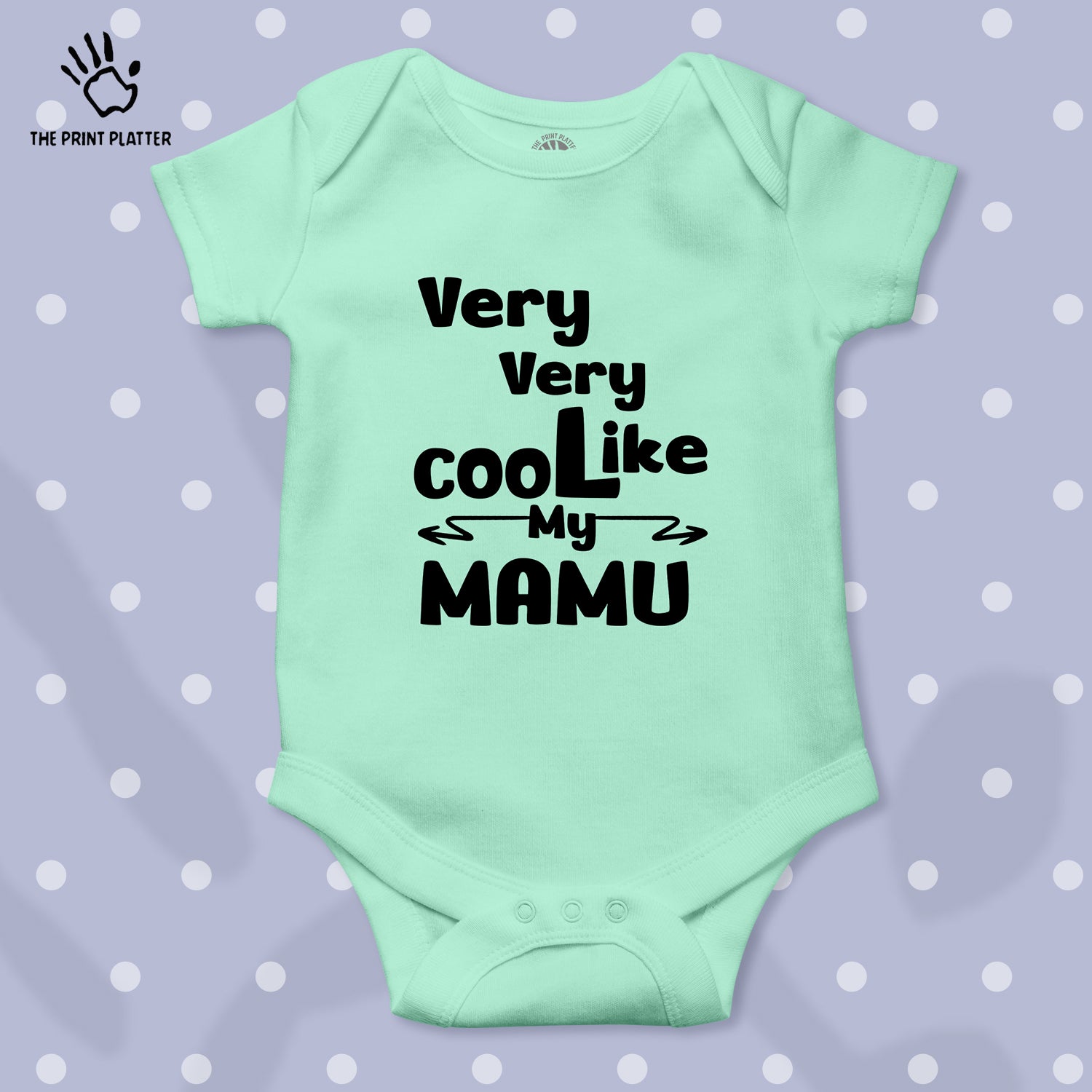 Very Very Cool Like My Mamu Unisex Half Sleeve Romper