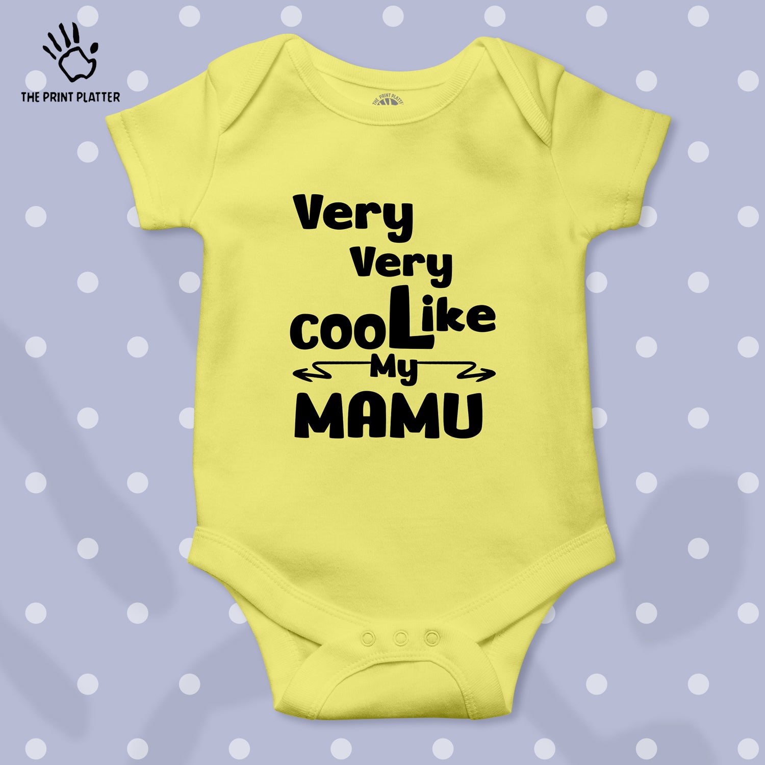 Very Very Cool Like My Mamu Unisex Half Sleeve Romper