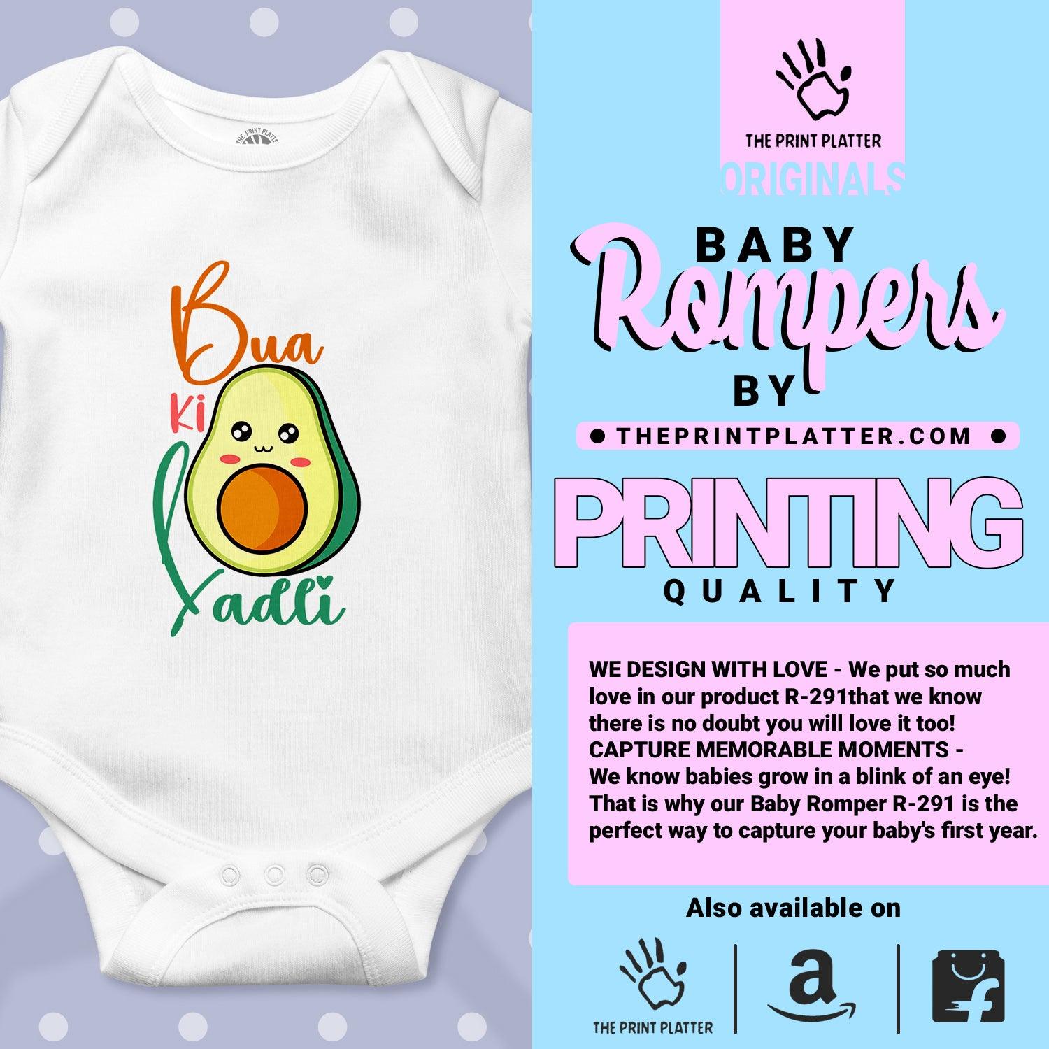 Bua Ki Ladli Unisex Half Sleeve Romper