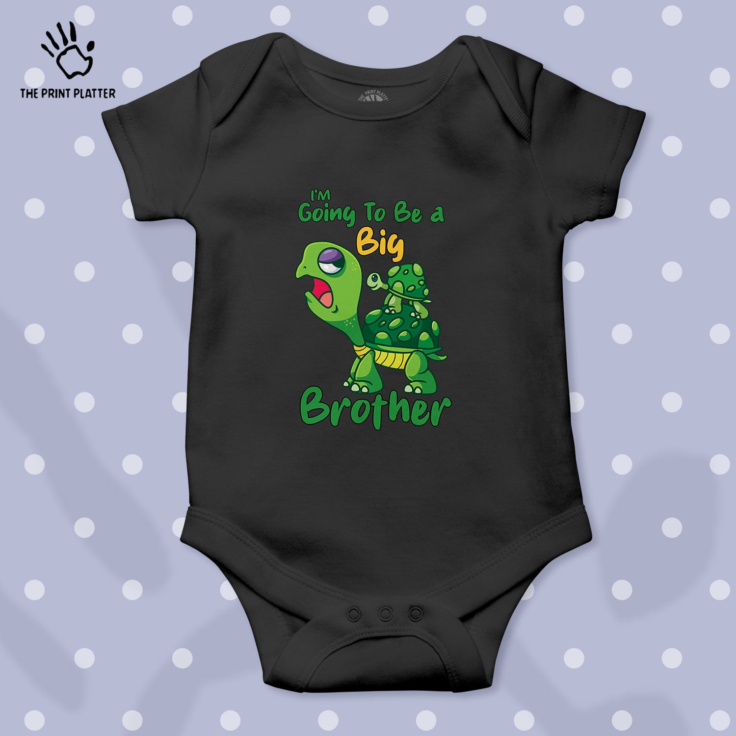 I'm Going To Be A Big Brother Unisex Half Sleeve Romper