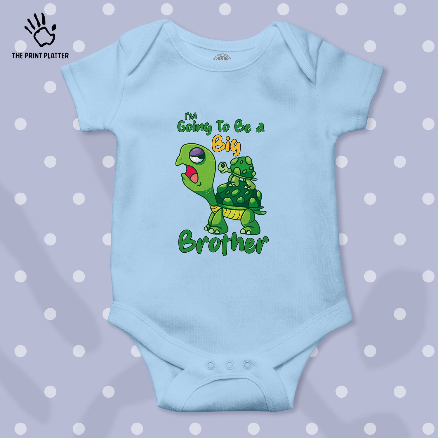 I'm Going To Be A Big Brother Unisex Half Sleeve Romper