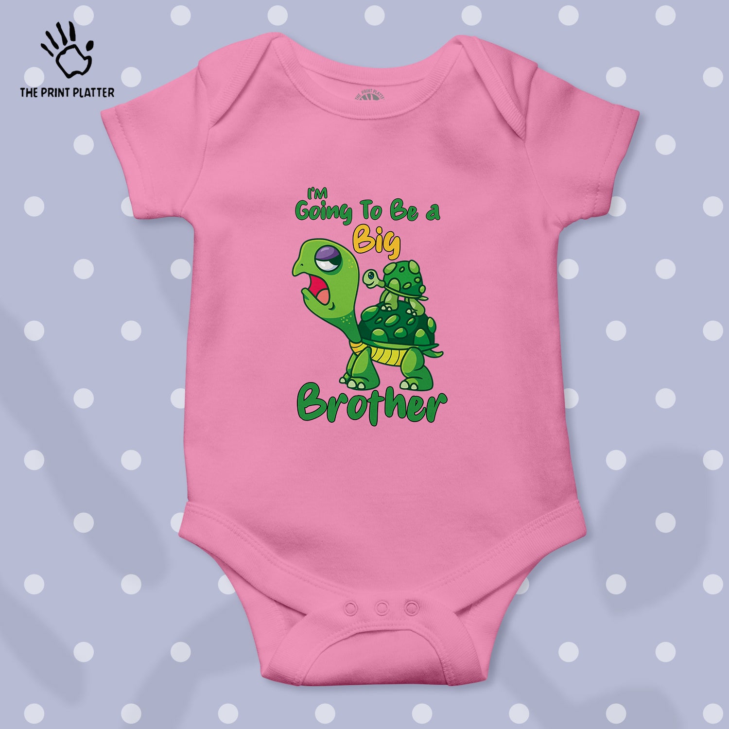 I'm Going To Be A Big Brother Unisex Half Sleeve Romper