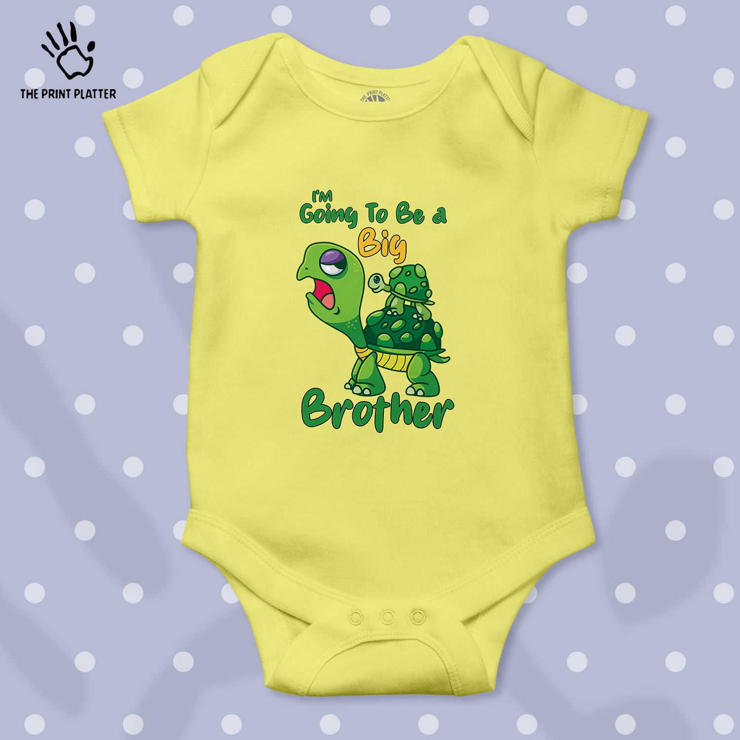 I'm Going To Be A Big Brother Unisex Half Sleeve Romper