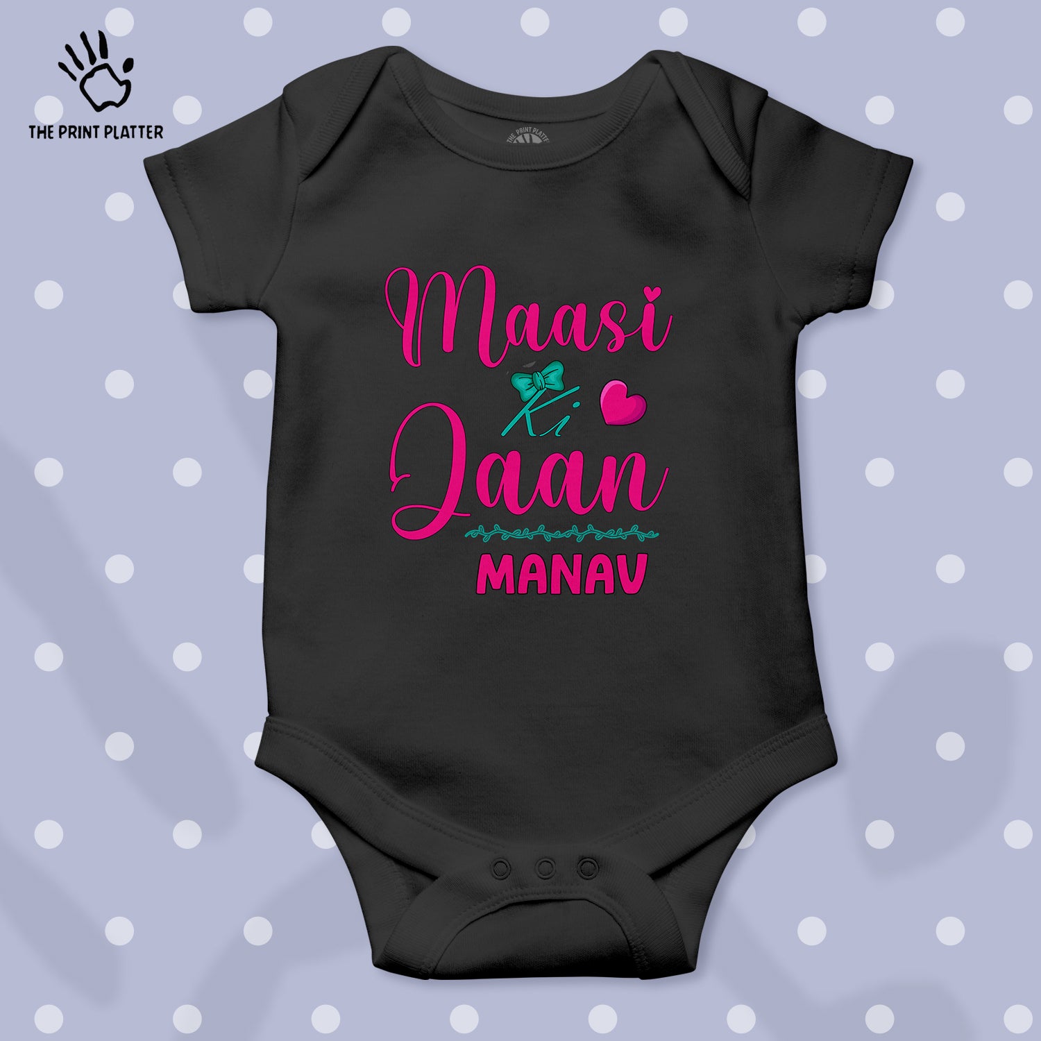 Massi Ki Jaan Manav Unisex Half Sleeve Romper