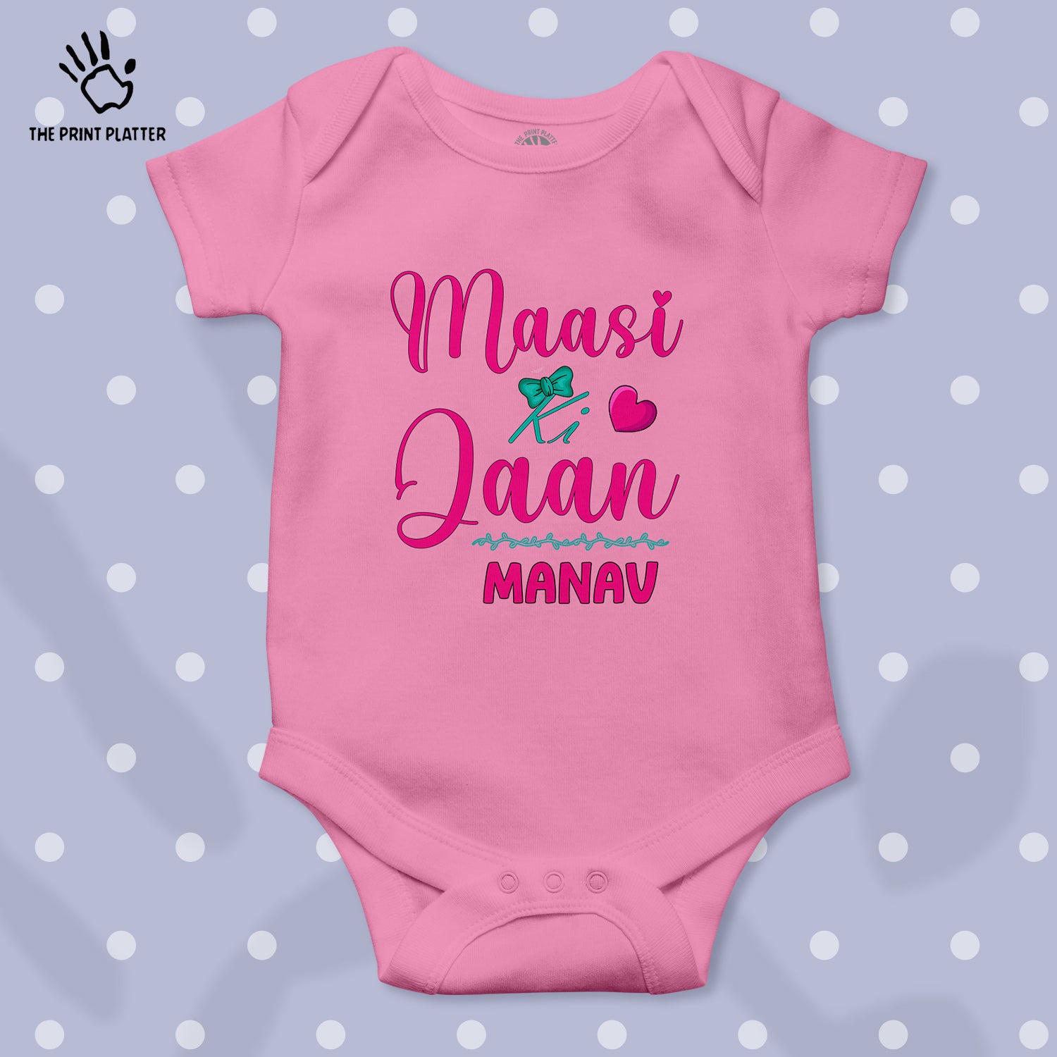 Massi Ki Jaan Manav Unisex Half Sleeve Romper