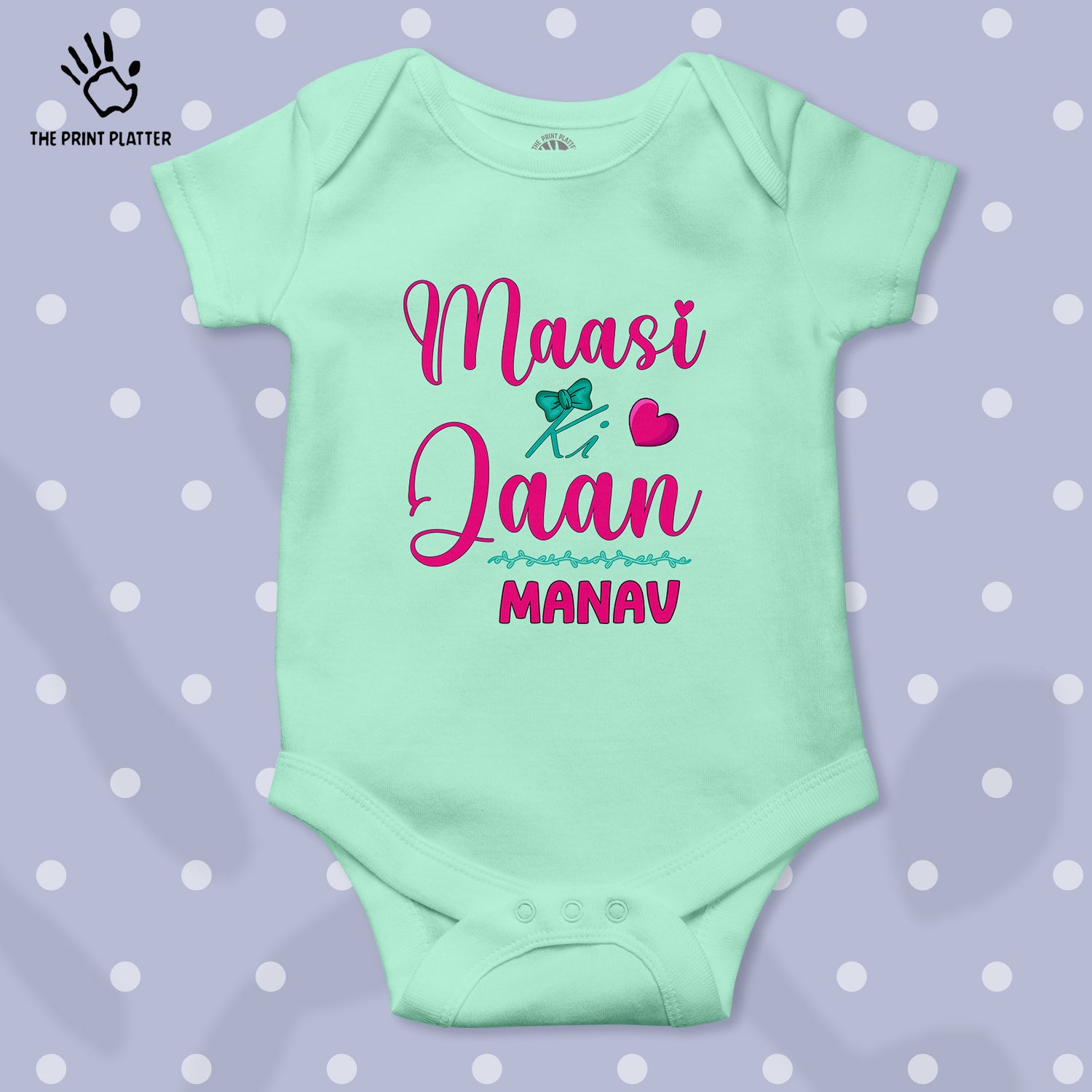 Massi Ki Jaan Manav Unisex Half Sleeve Romper