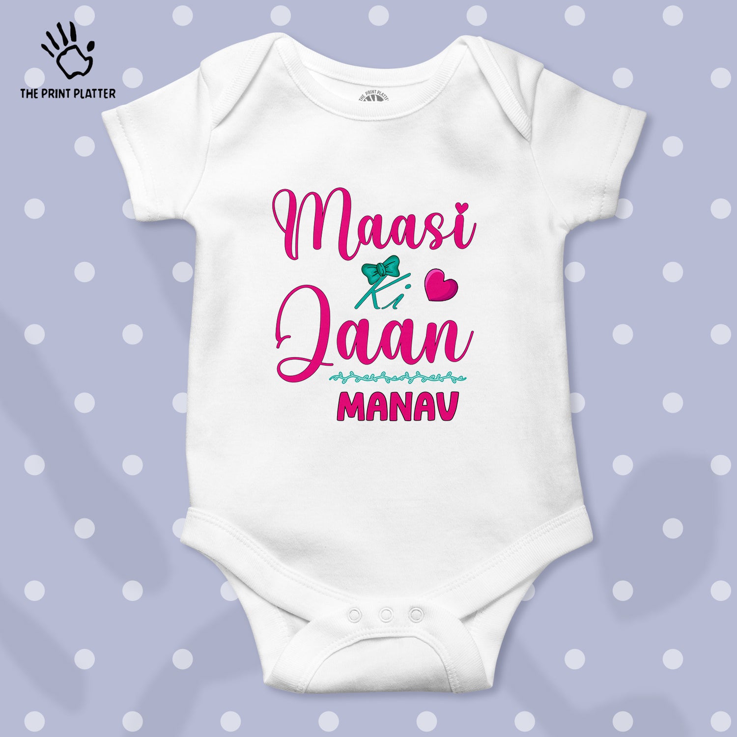 Massi Ki Jaan Manav Unisex Half Sleeve Romper