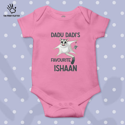 Dadu Dadi’s Favourite Ishaan Unisex Half Sleeve Romper