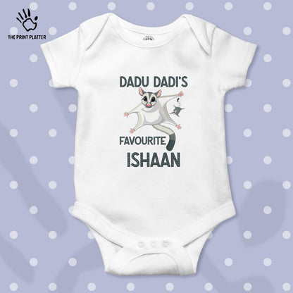 Dadu Dadi’s Favourite Ishaan Unisex Half Sleeve Romper