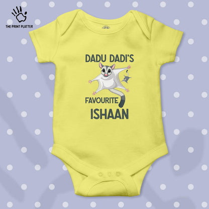 Dadu Dadi’s Favourite Ishaan Unisex Half Sleeve Romper