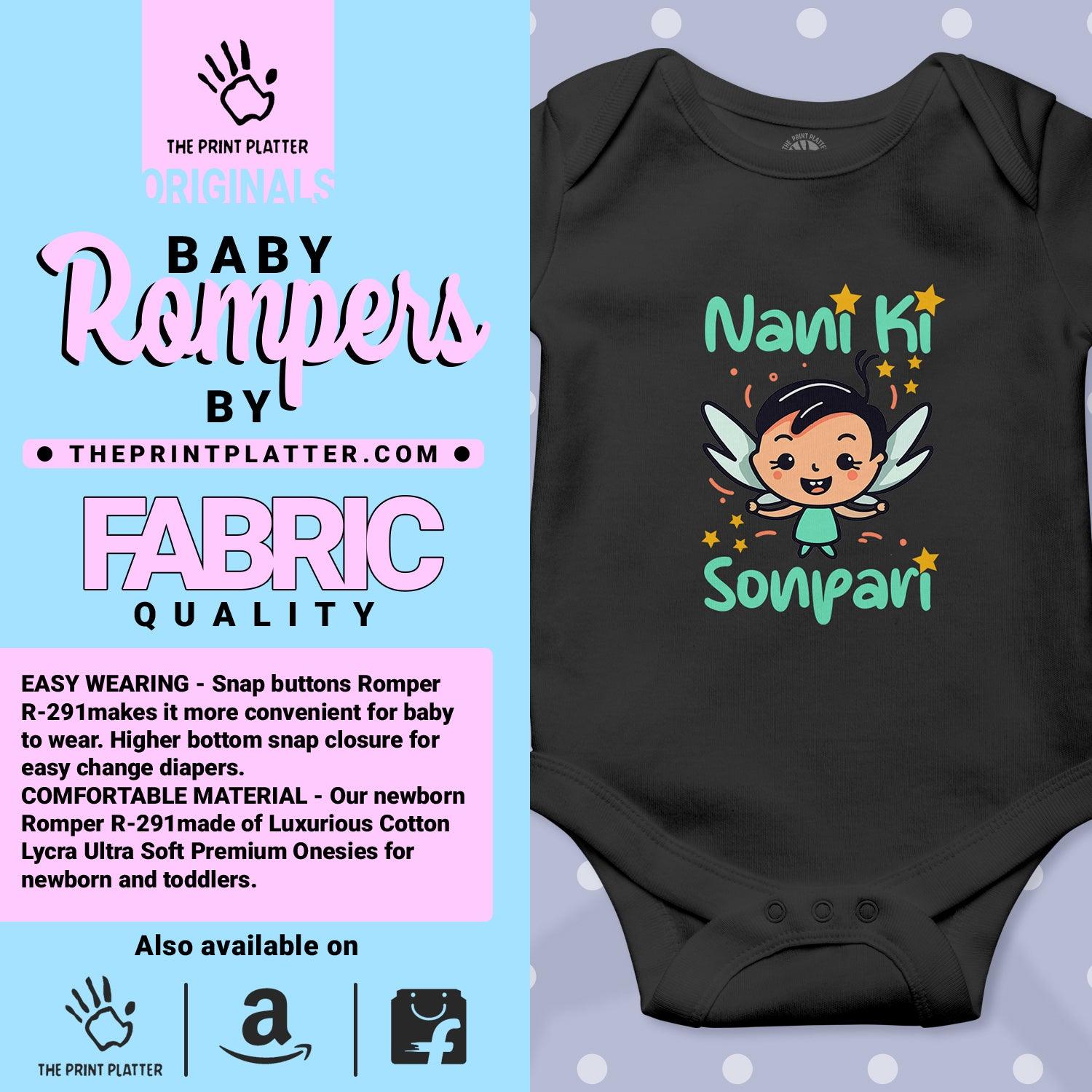 Nani Ki Sonpari Unisex Half Sleeve Romper
