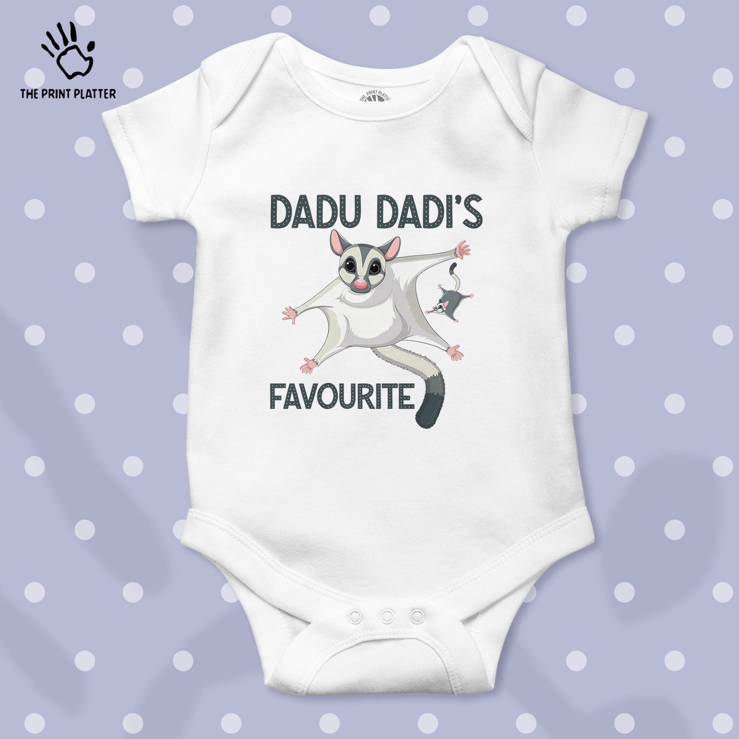 Dadu Dadi's Favourite Unisex Half Sleeve Romper