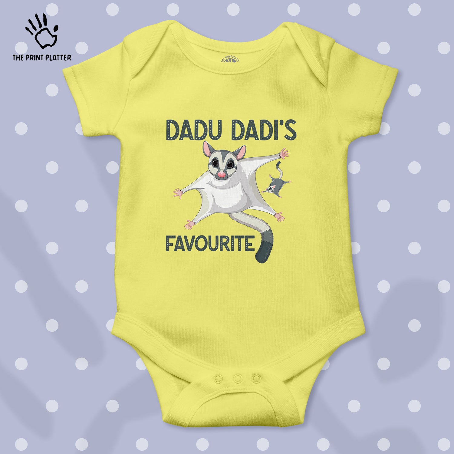 Dadu Dadi's Favourite Unisex Half Sleeve Romper