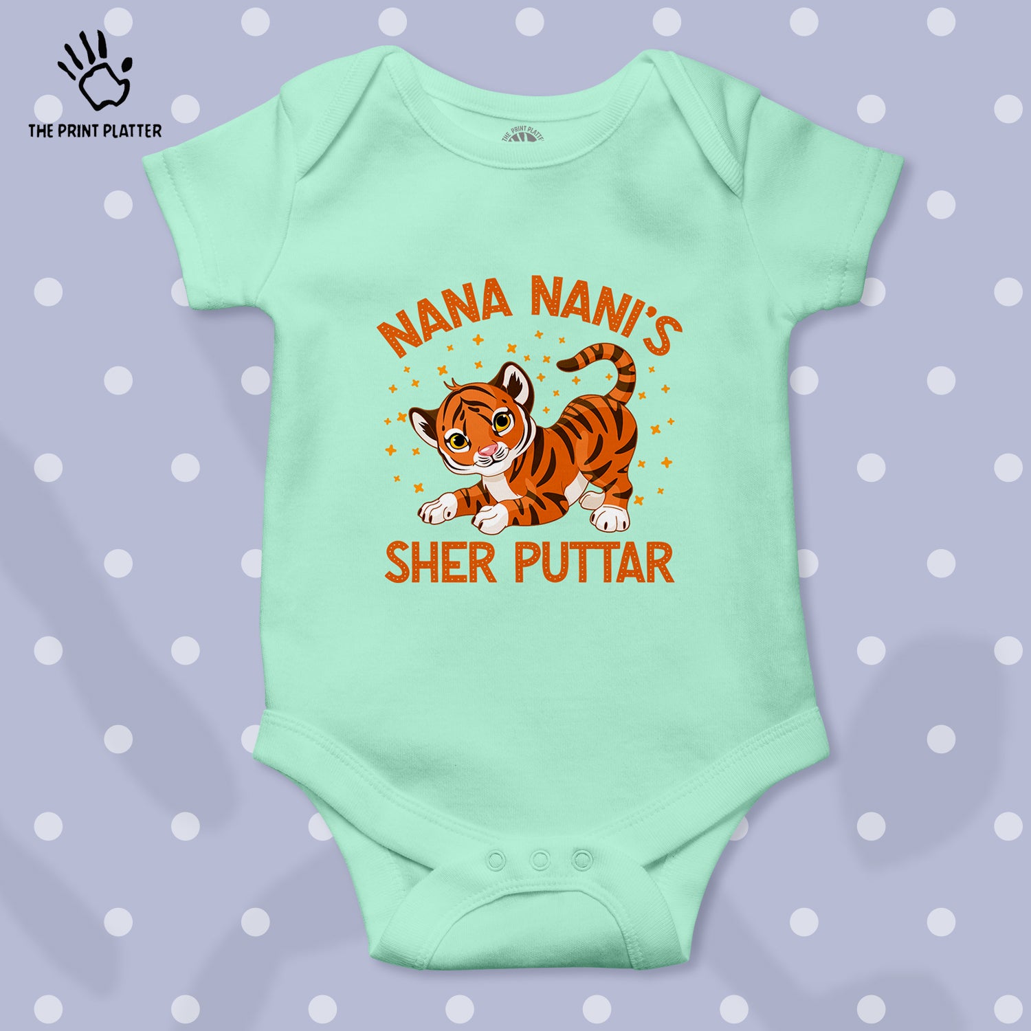NANU NANI'S SHER PUTTER unisex half sleeve romper