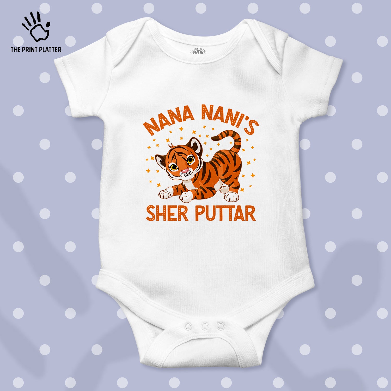 NANU NANI'S SHER PUTTER unisex half sleeve romper