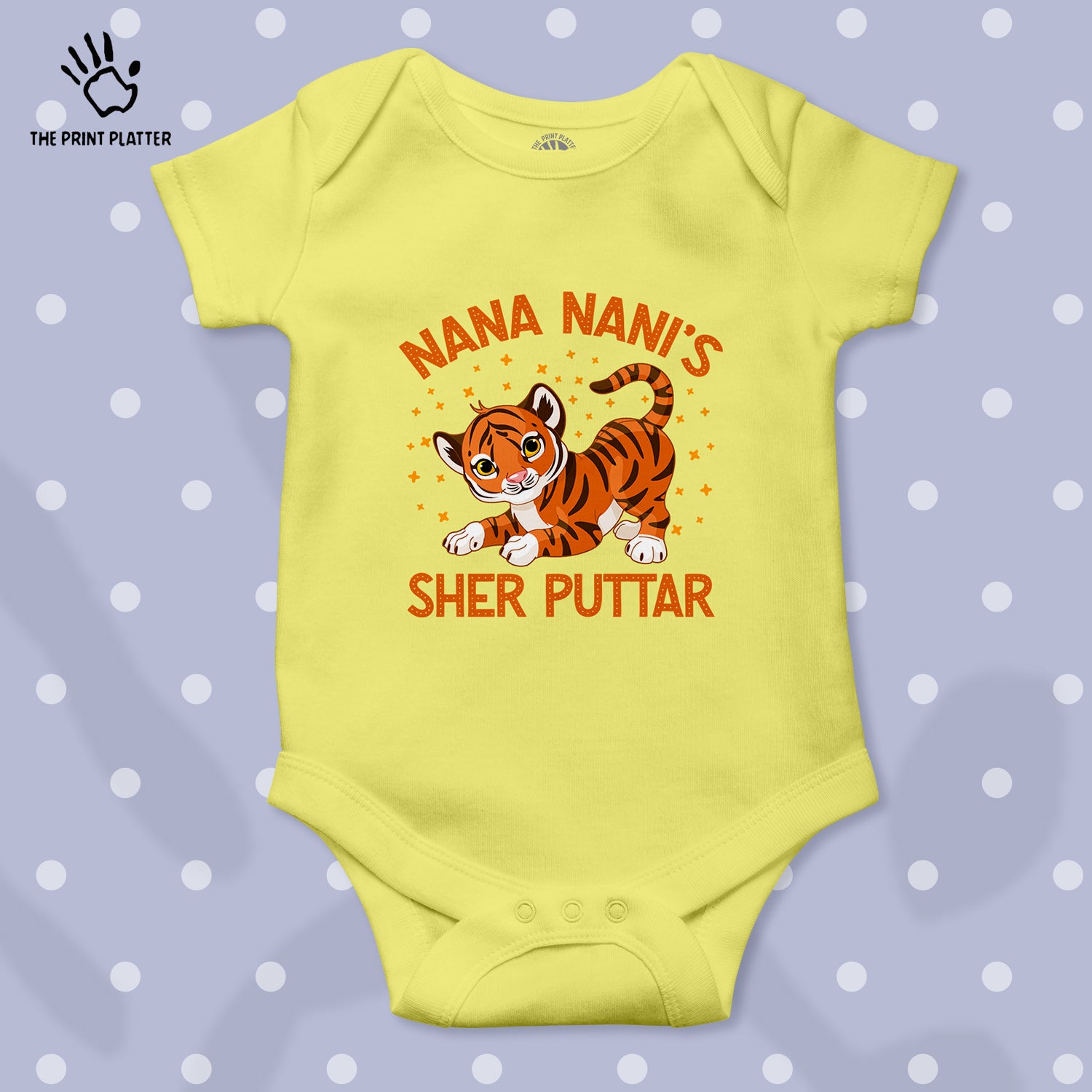 NANU NANI'S SHER PUTTER unisex half sleeve romper