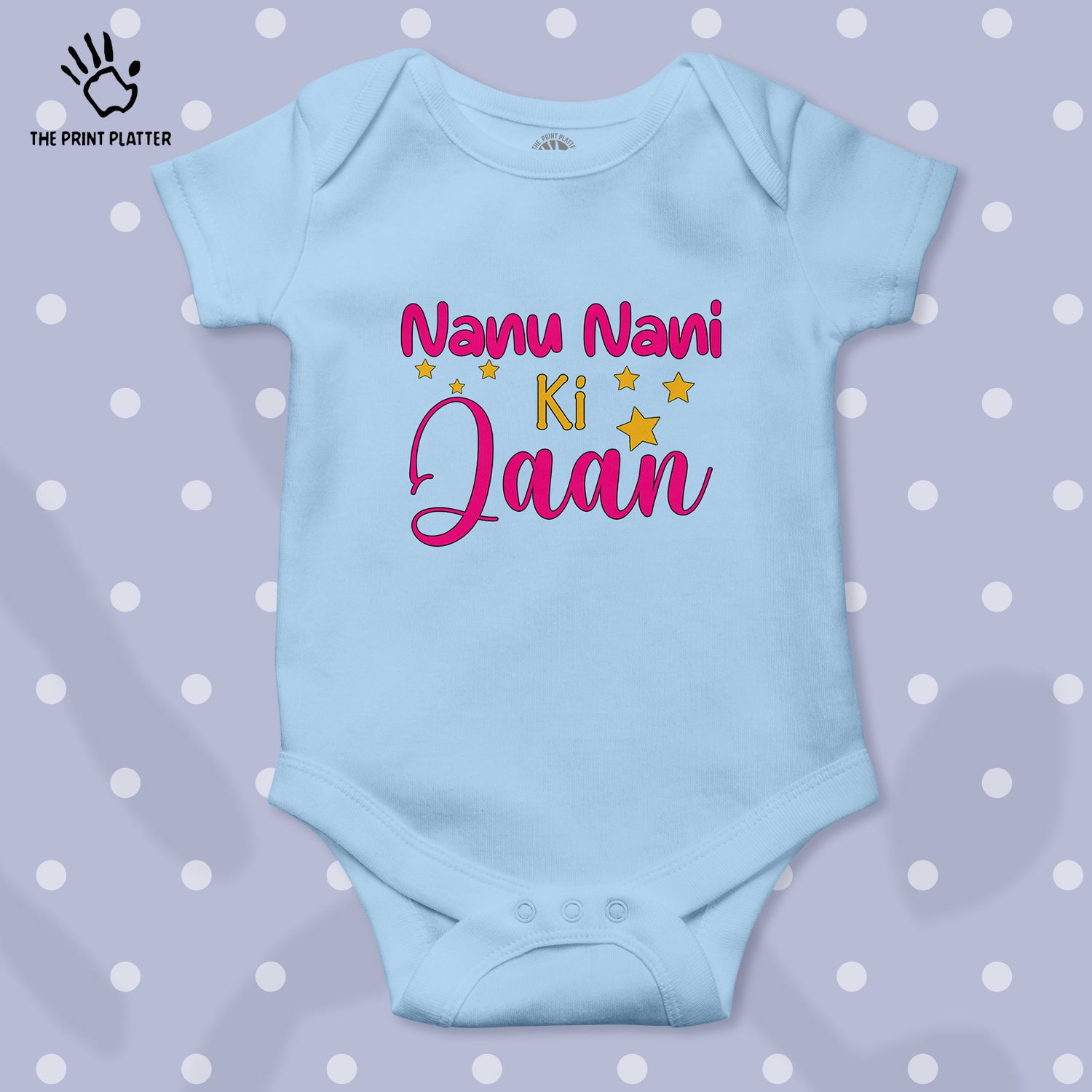 Nanu Nani Ki Jaan Unisex Half Sleeve Romper