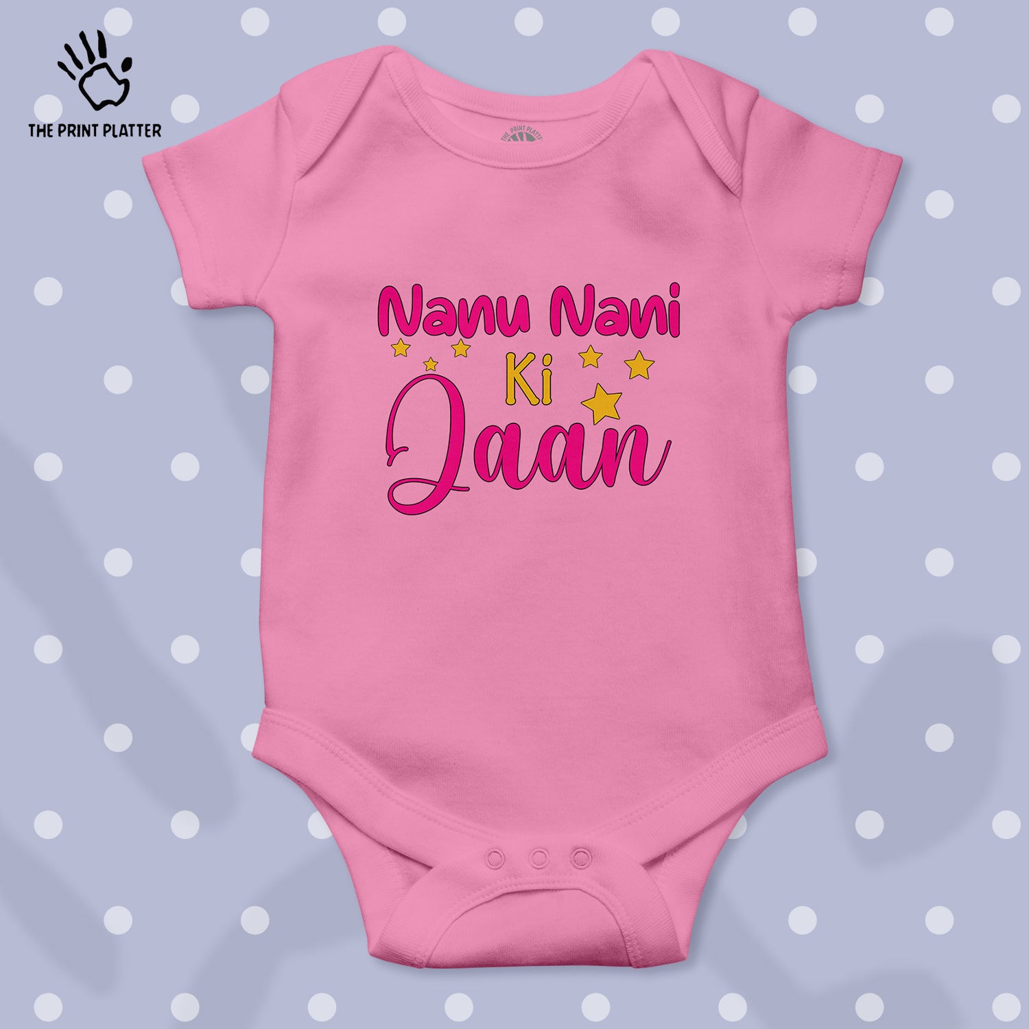 Nanu Nani Ki Jaan Unisex Half Sleeve Romper