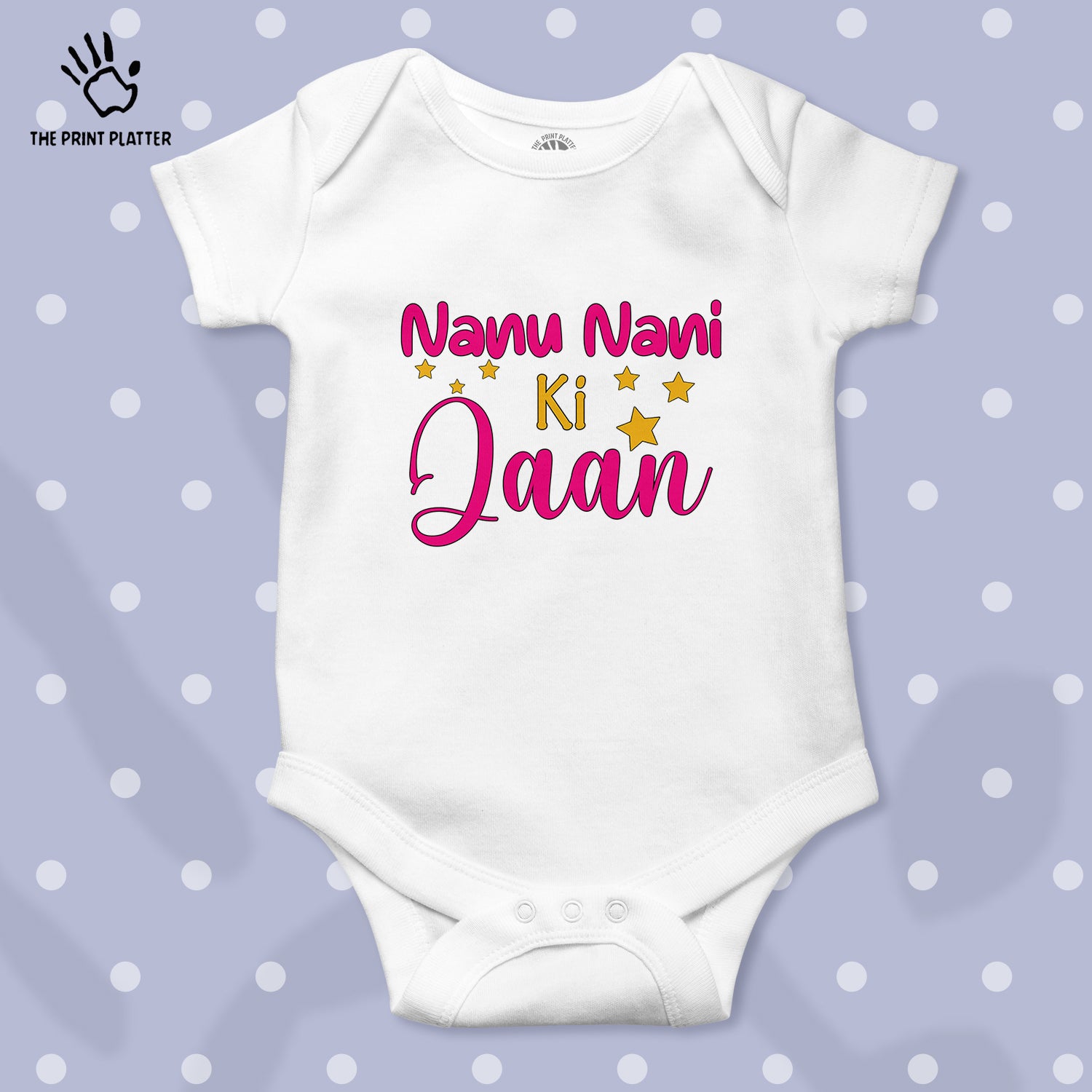 Nanu Nani Ki Jaan Unisex Half Sleeve Romper