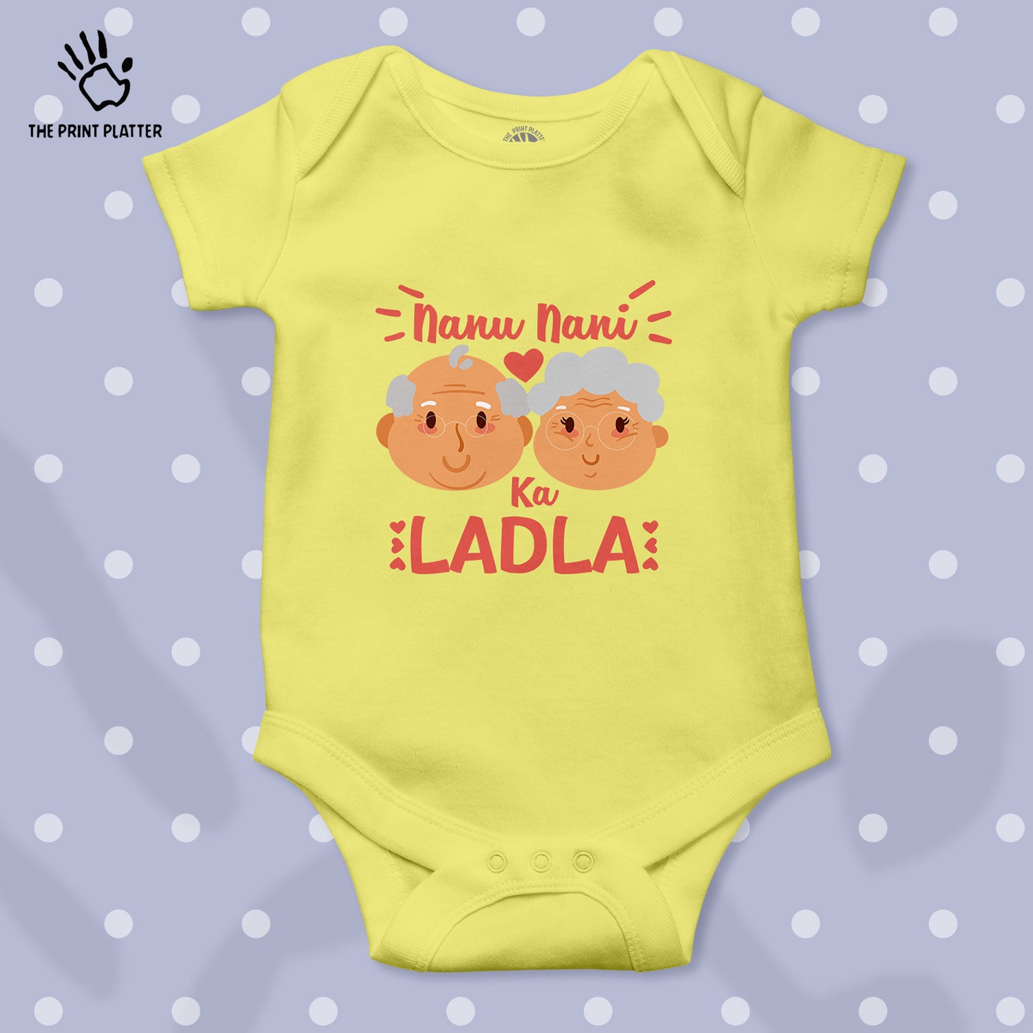 Nanu Nani Ka Ladla Unisex Half Sleeve Romper