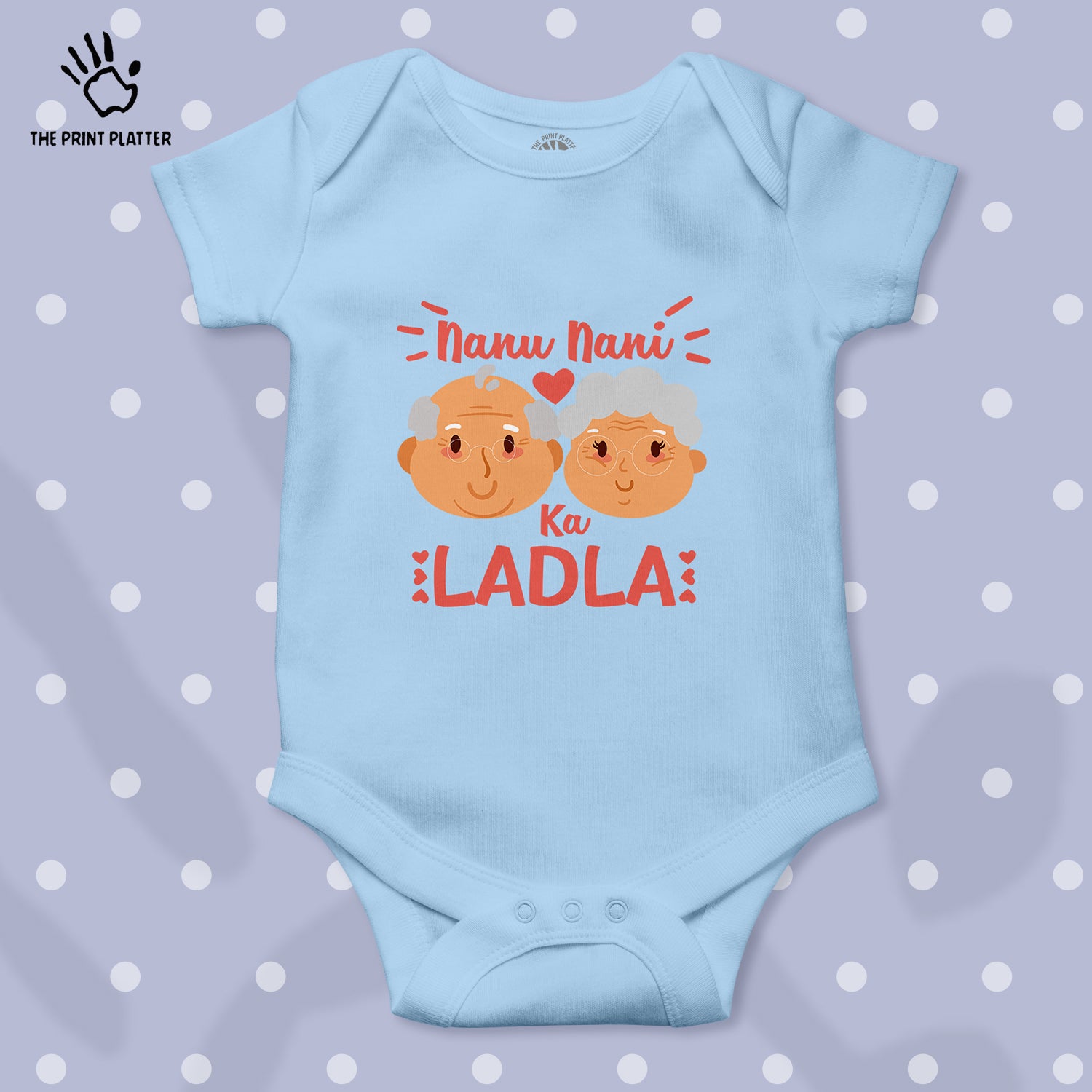 Nanu Nani Ka Ladla Unisex Half Sleeve Romper