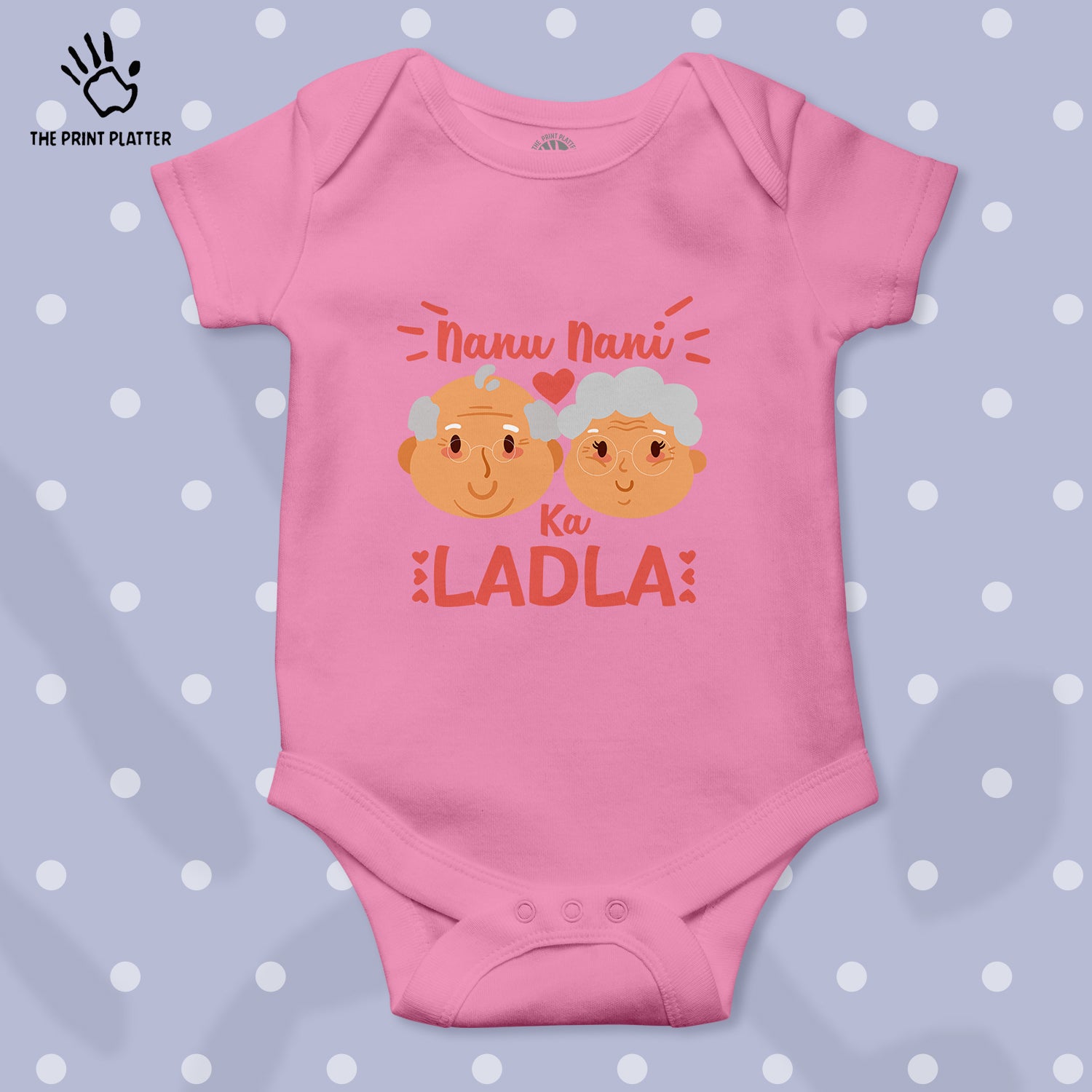 Nanu Nani Ka Ladla Unisex Half Sleeve Romper