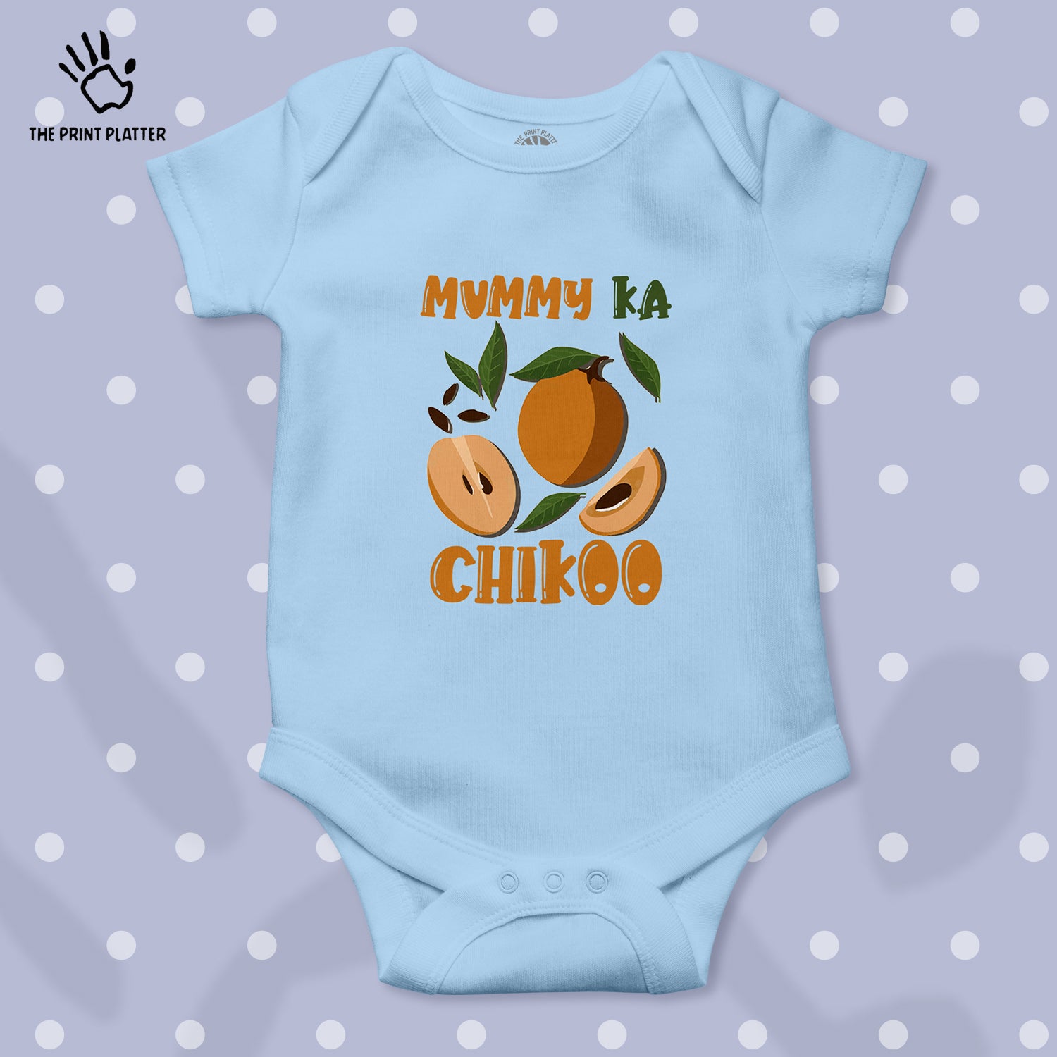 Mummy Ka Chikoo Unisex Half Sleeve Romper