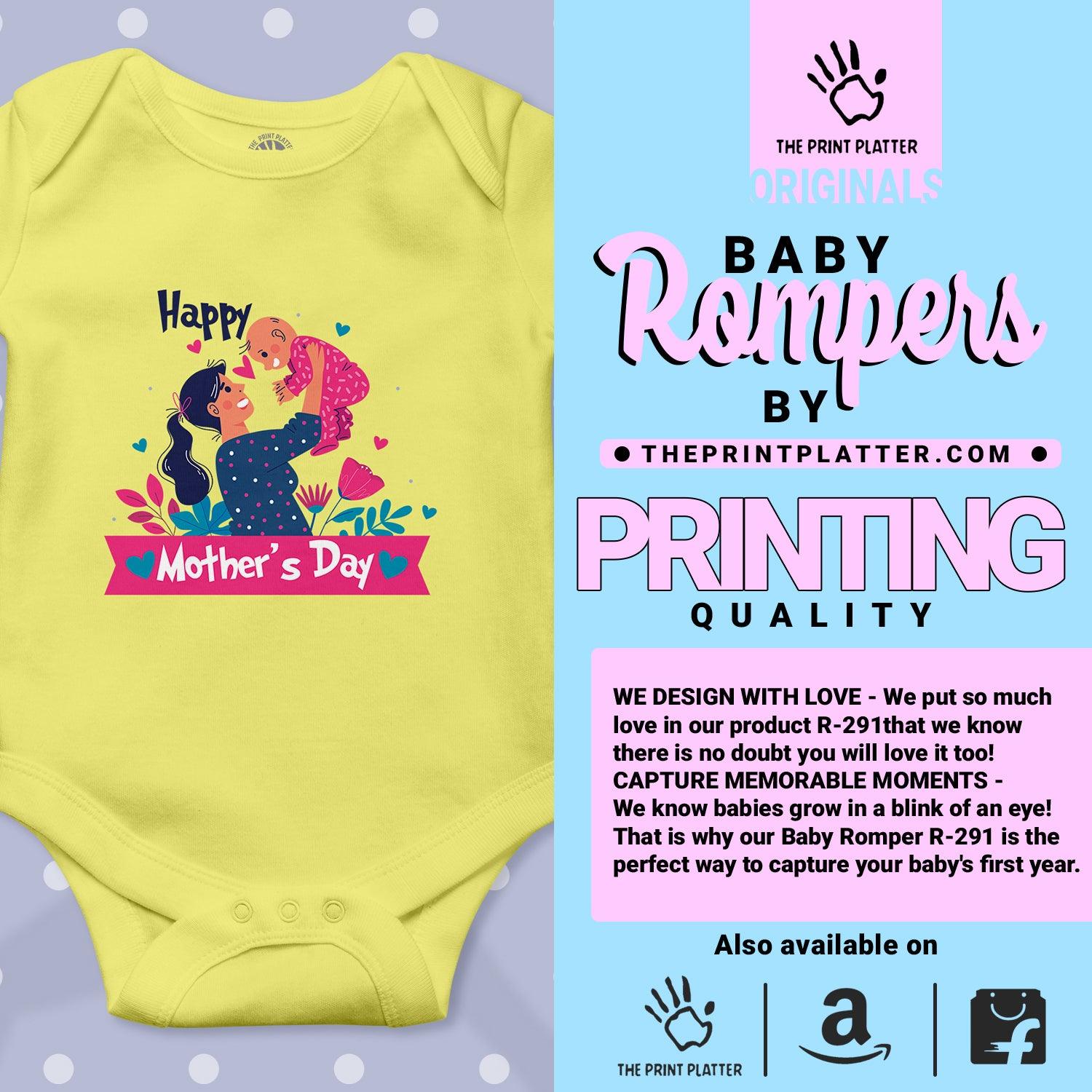Happy Mother's Day Unisex Half Sleeve Romper