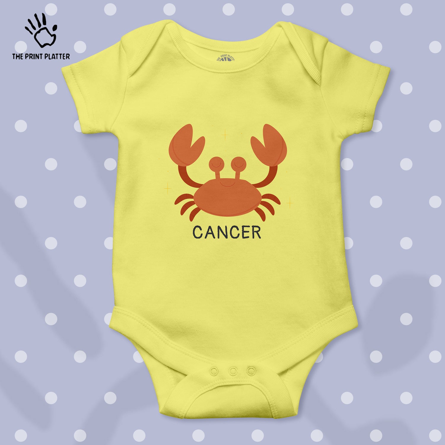 Cancer - Zodiac Unisex Half Sleeve Romper