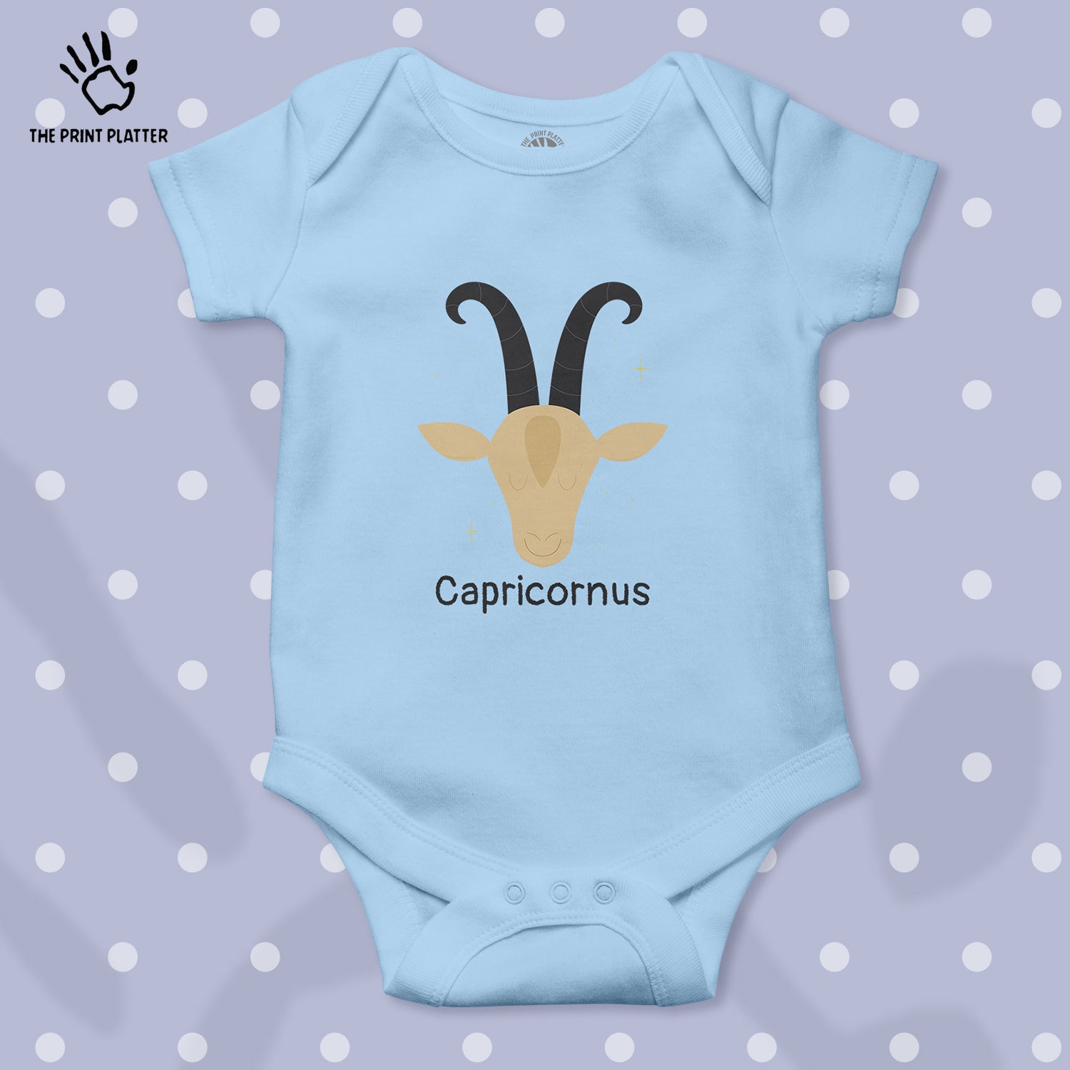 Capricornus - Zodiac Unisex Half Sleeve Romper