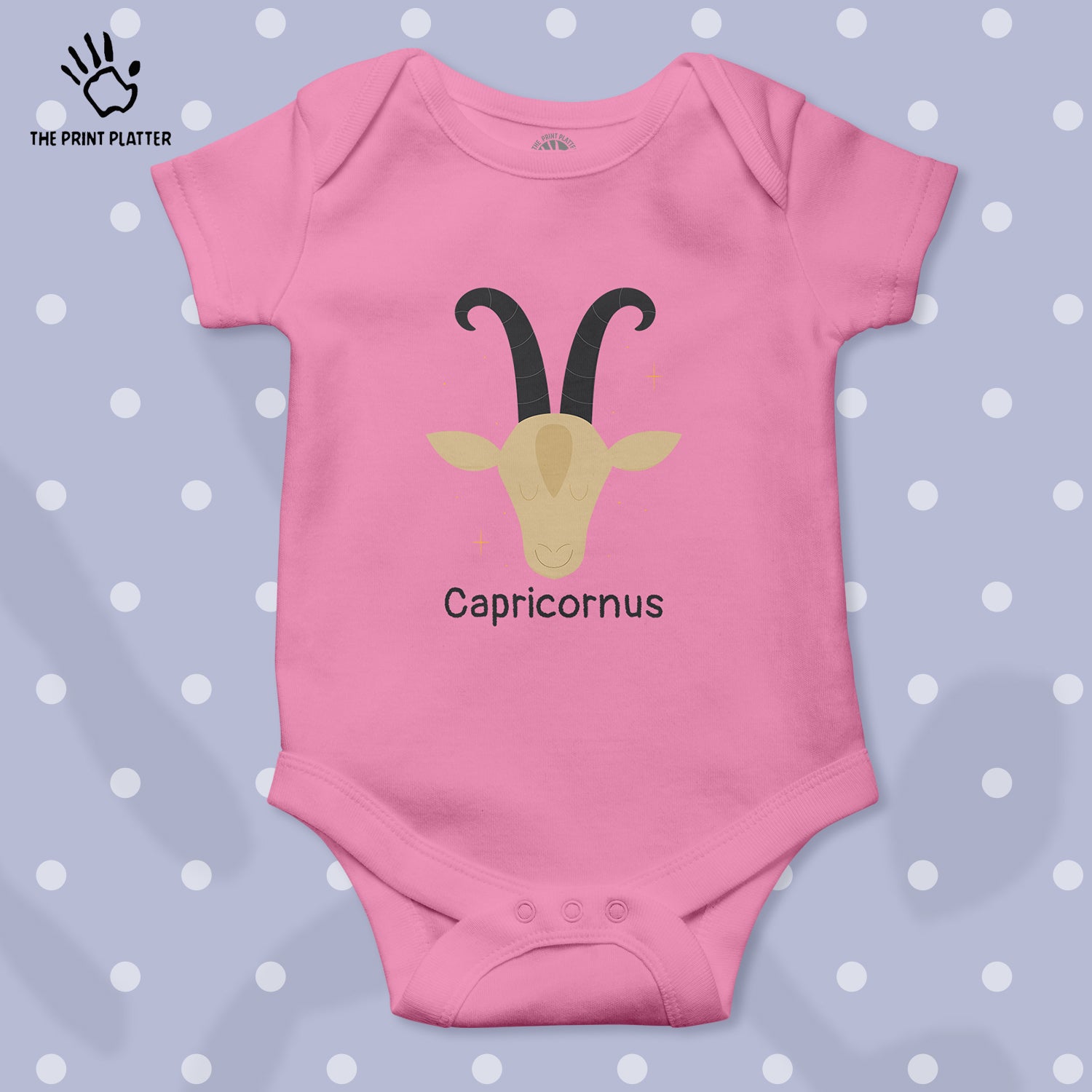 Capricornus - Zodiac Unisex Half Sleeve Romper