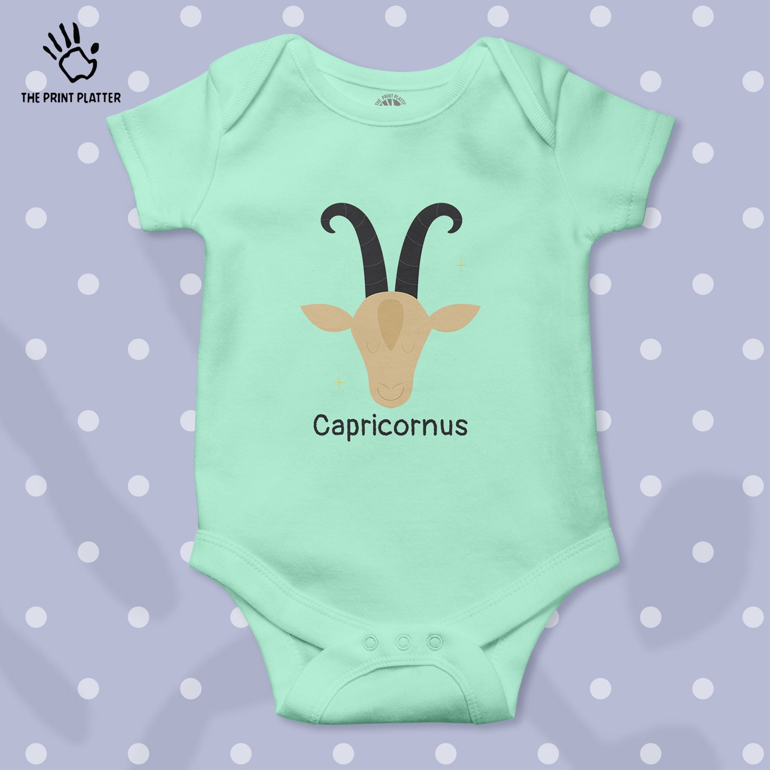 Capricornus - Zodiac Unisex Half Sleeve Romper