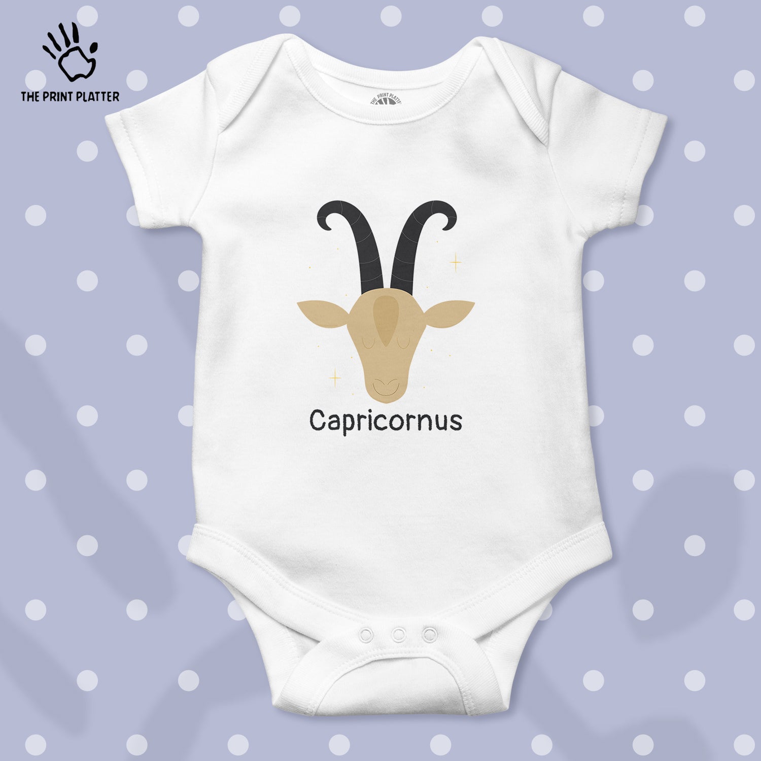 Capricornus - Zodiac Unisex Half Sleeve Romper