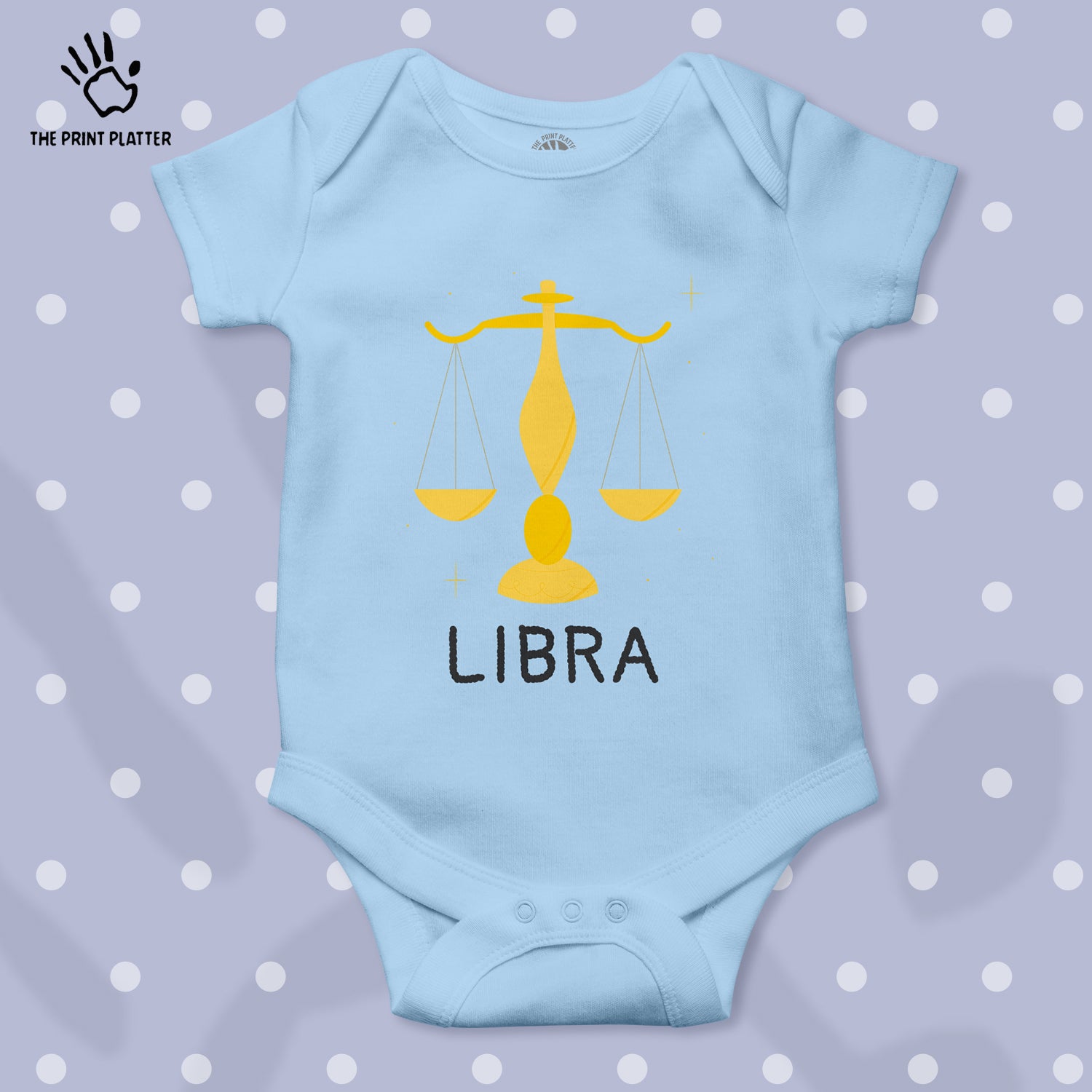 Libray - Zodiac Unisex Half Sleeve Romper