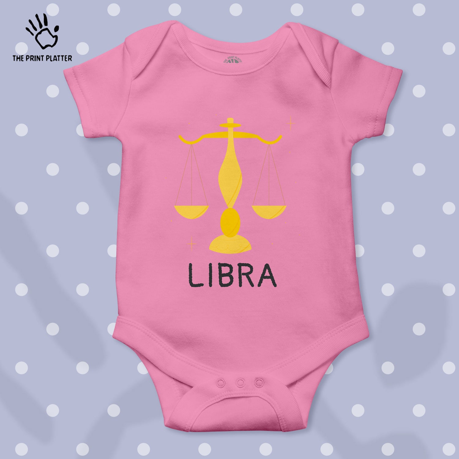 Libray - Zodiac Unisex Half Sleeve Romper