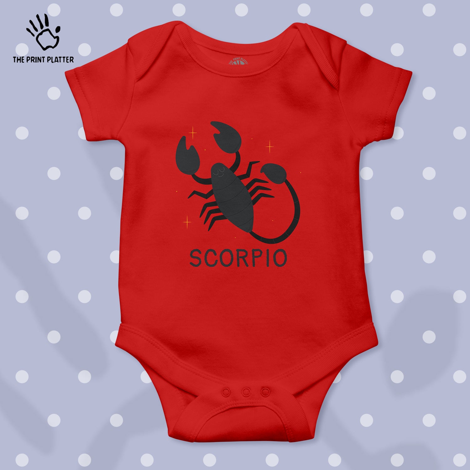 Scorpio - Zodiac Unisex Half Sleeve Romper