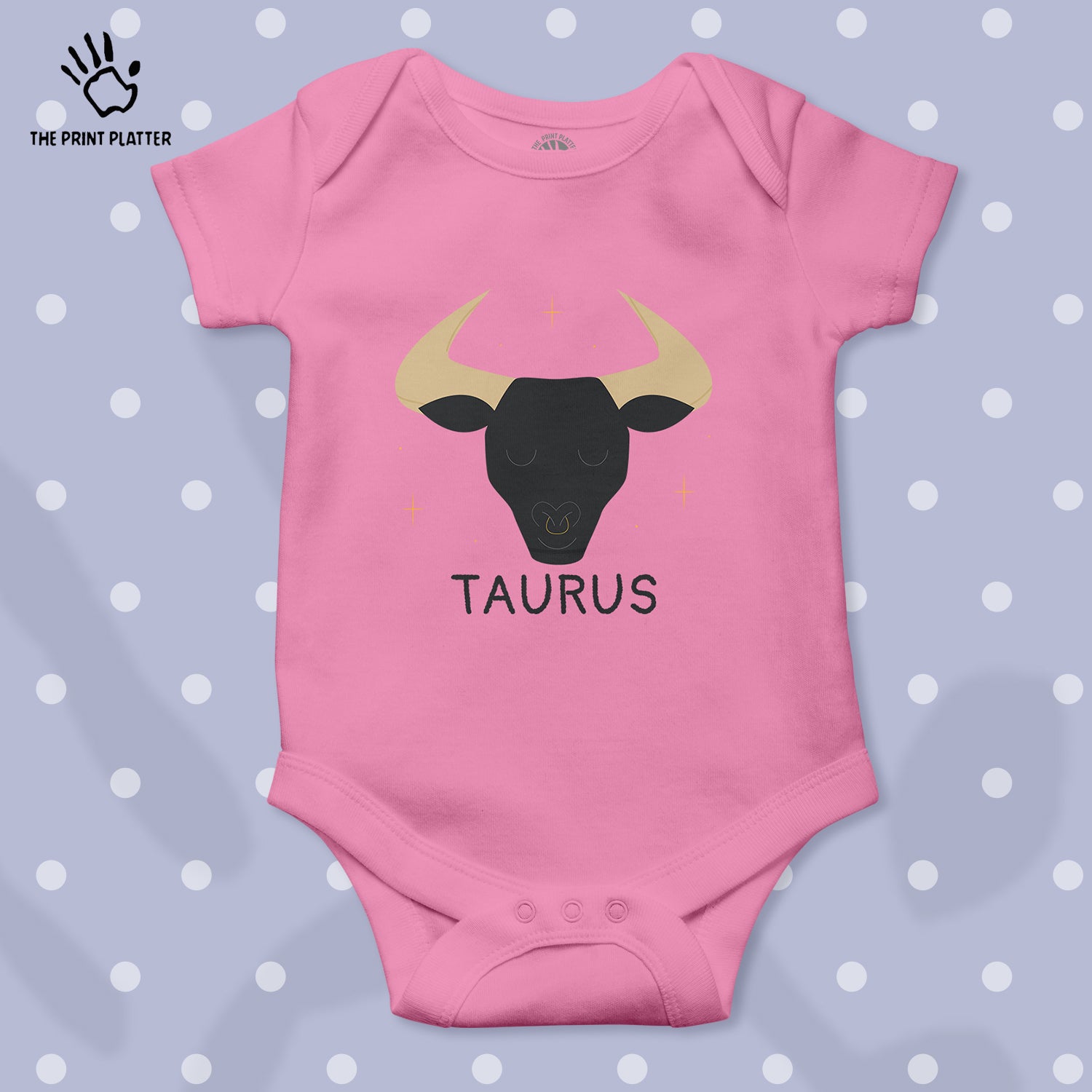 Taurus - Zodiac Unisex Half Sleeve Romper