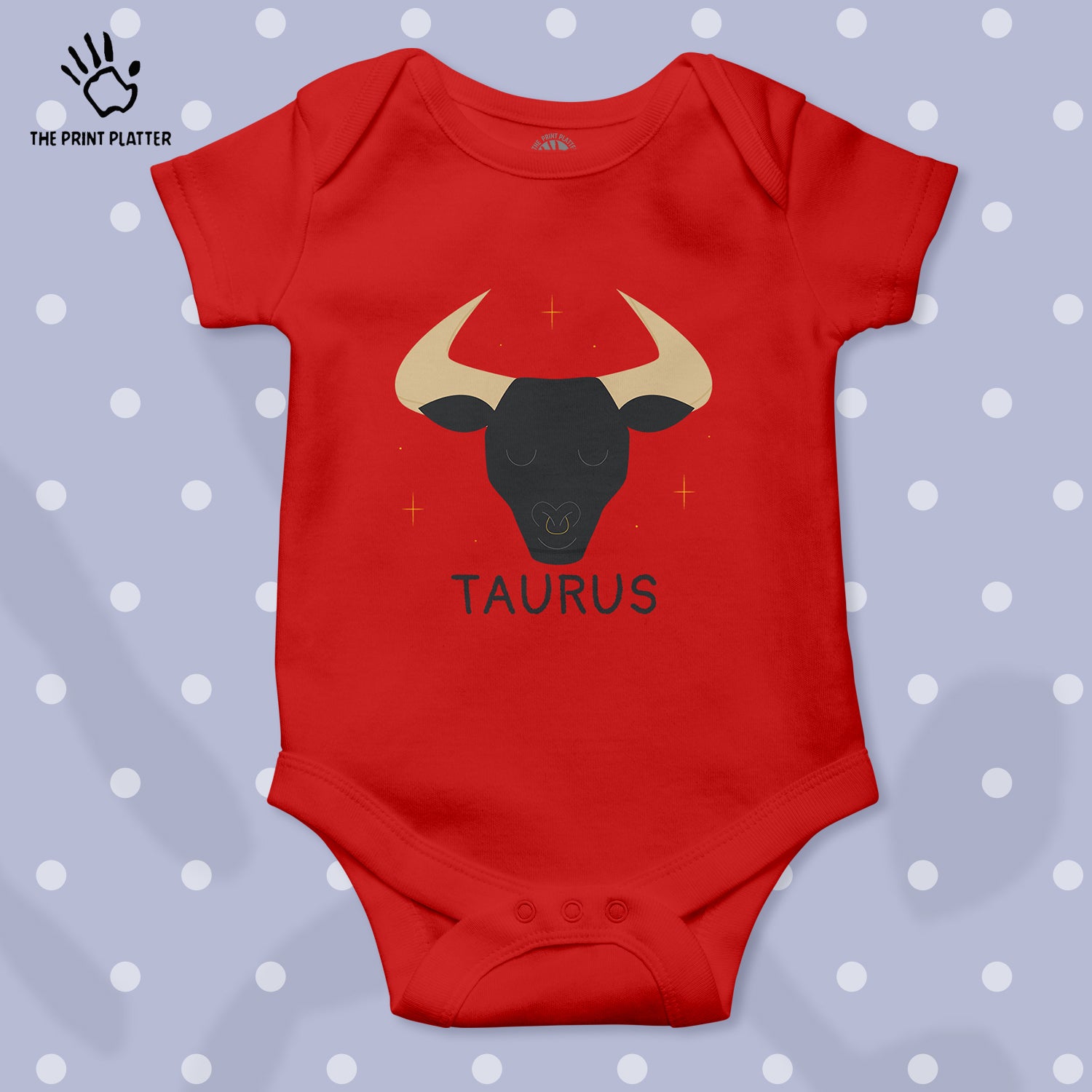 Taurus - Zodiac Unisex Half Sleeve Romper