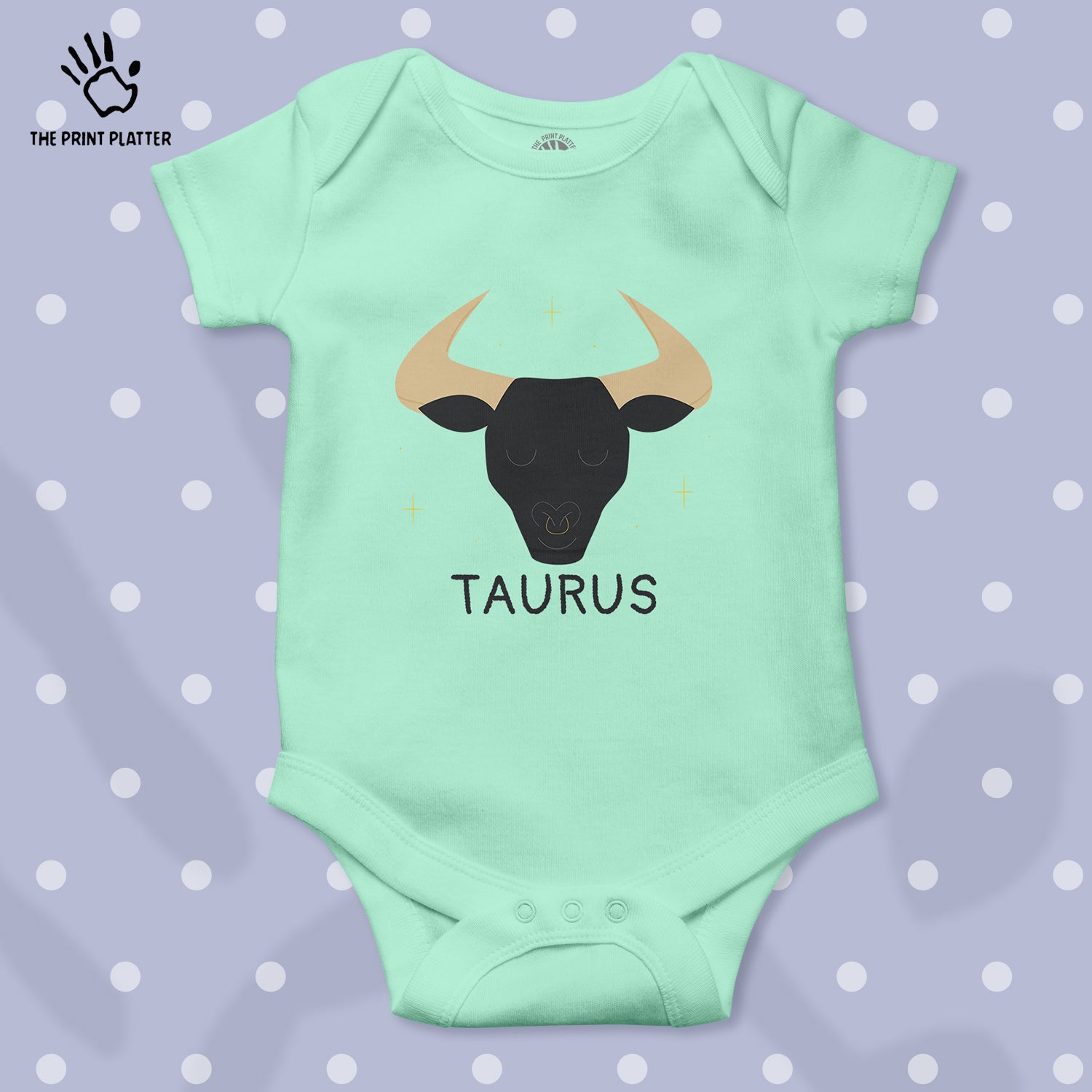 Taurus - Zodiac Unisex Half Sleeve Romper