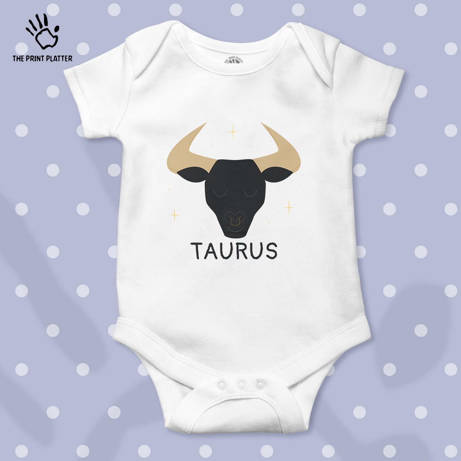 Taurus - Zodiac Unisex Half Sleeve Romper