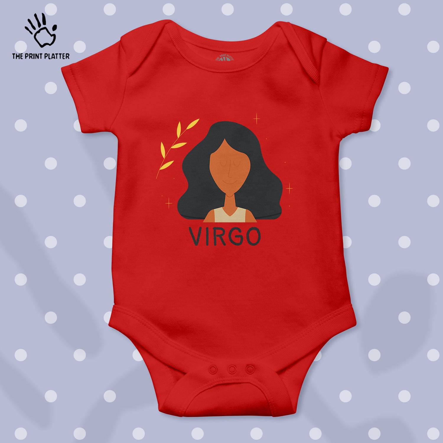 Virgo - Zodiac Unisex Half Sleeve Romper