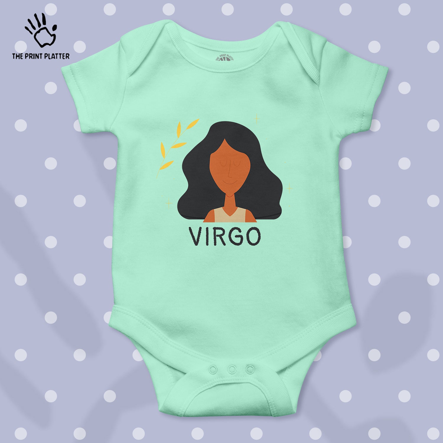 Virgo - Zodiac Unisex Half Sleeve Romper