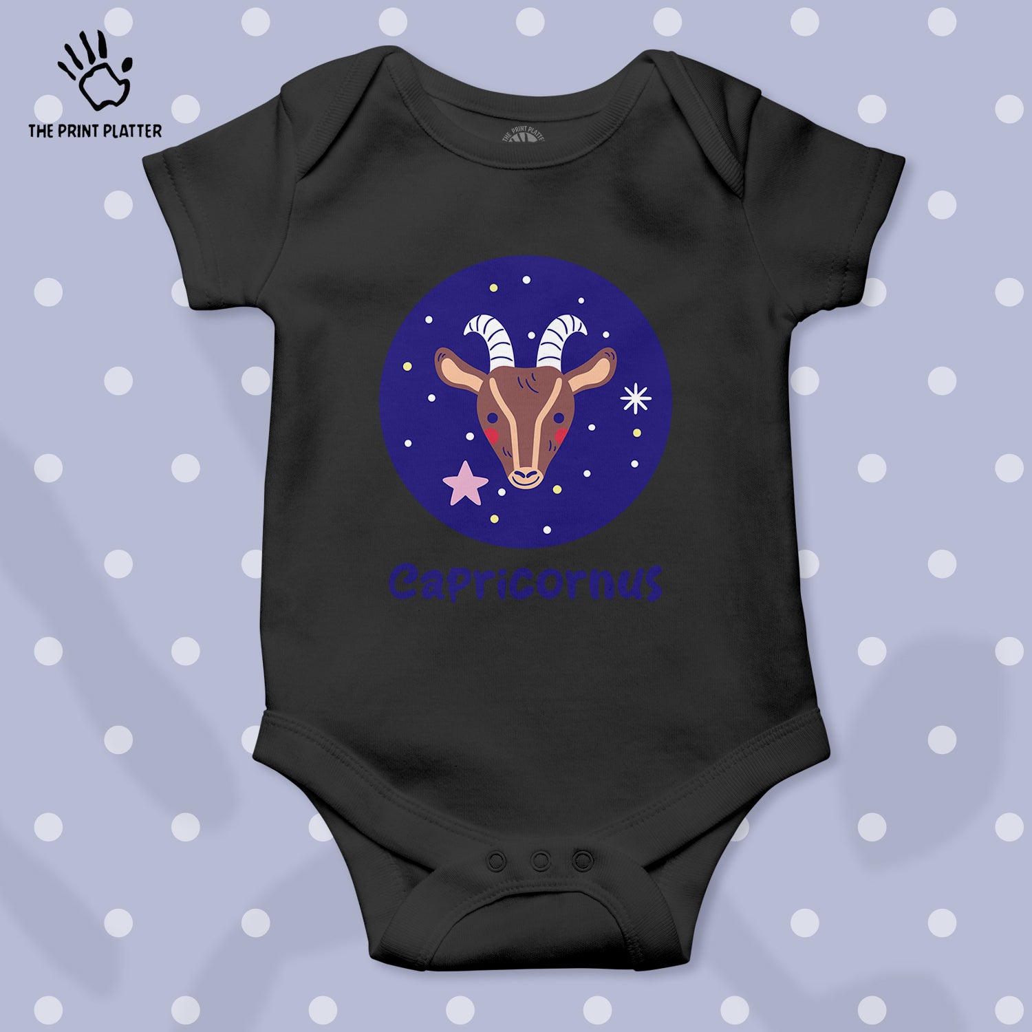 Capricornus - Zodiac Unisex Half Sleeve Romper