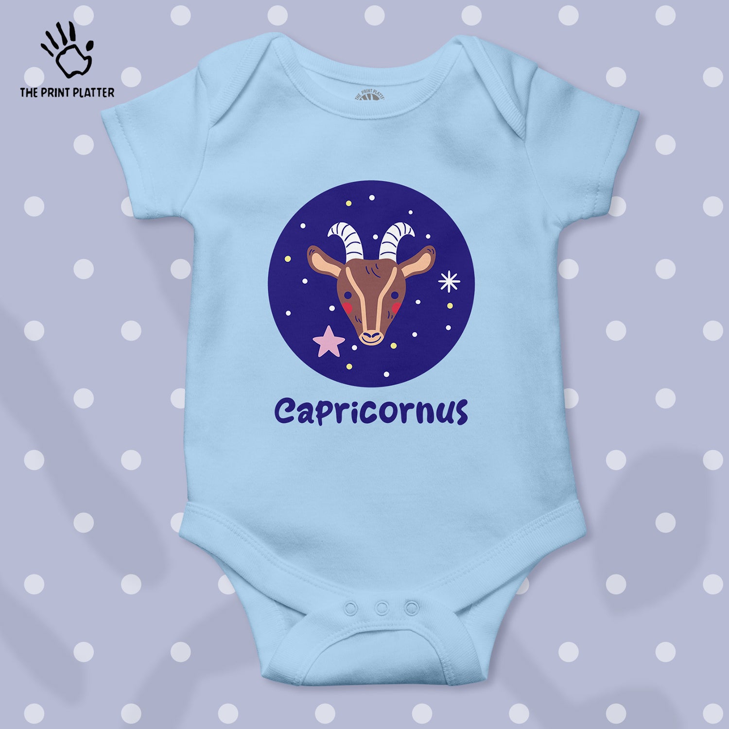 Capricornus - Zodiac Unisex Half Sleeve Romper