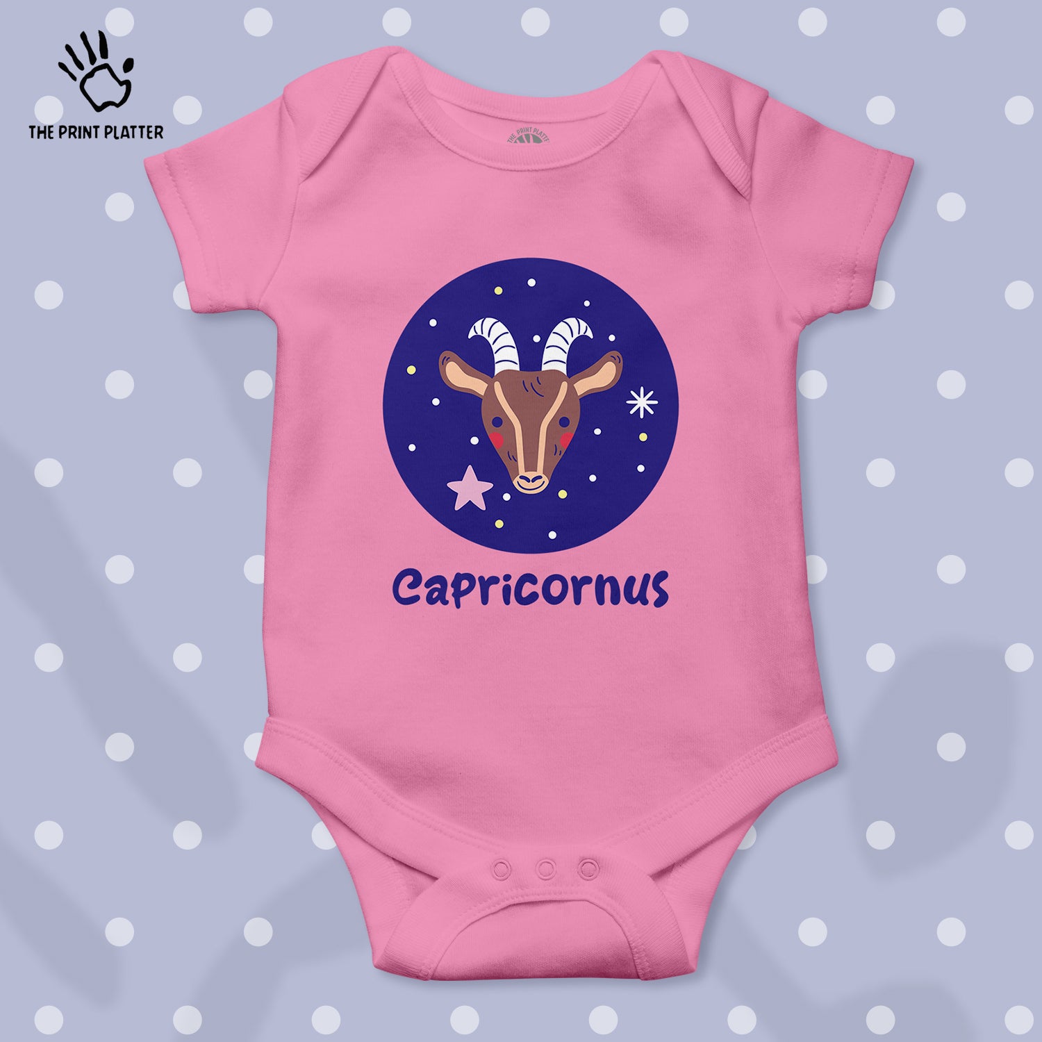 Capricornus - Zodiac Unisex Half Sleeve Romper