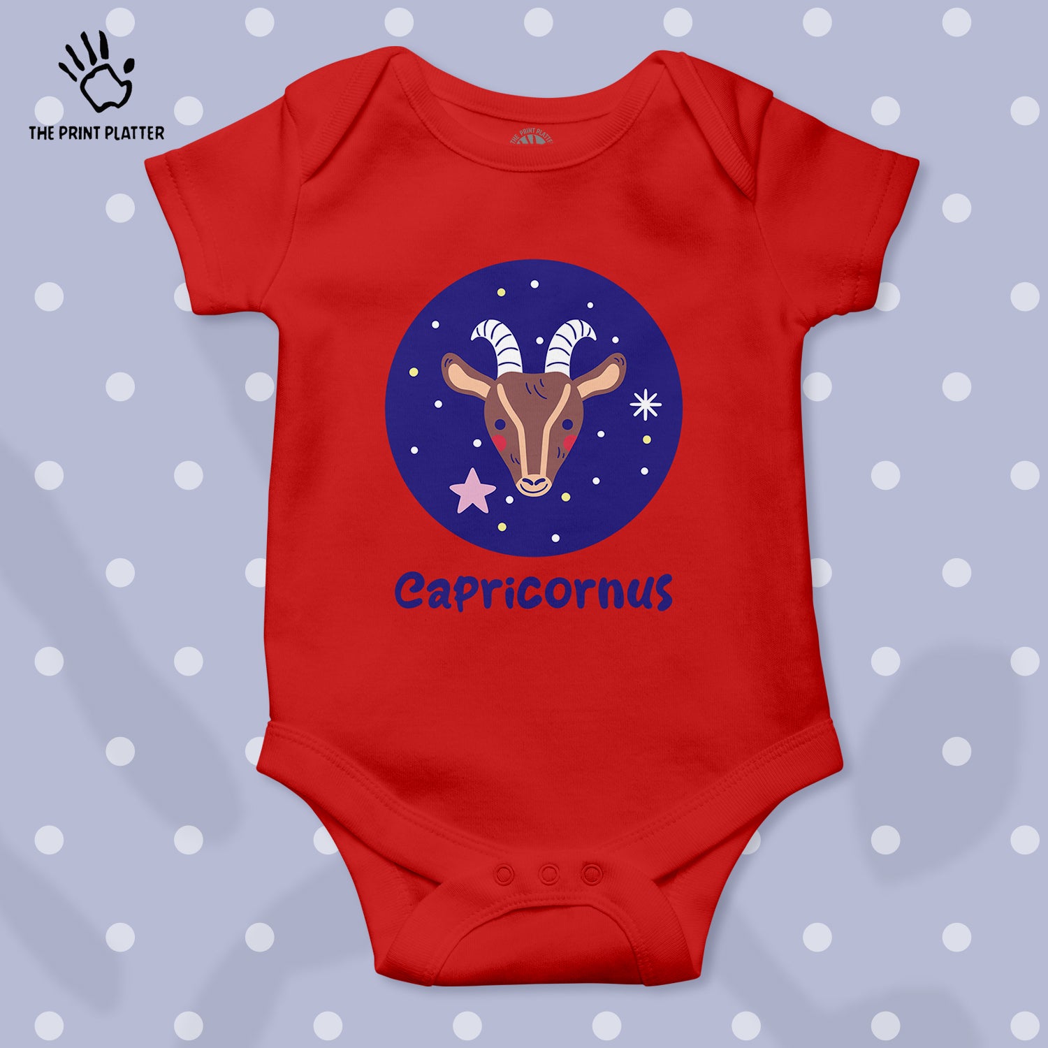 Capricornus - Zodiac Unisex Half Sleeve Romper